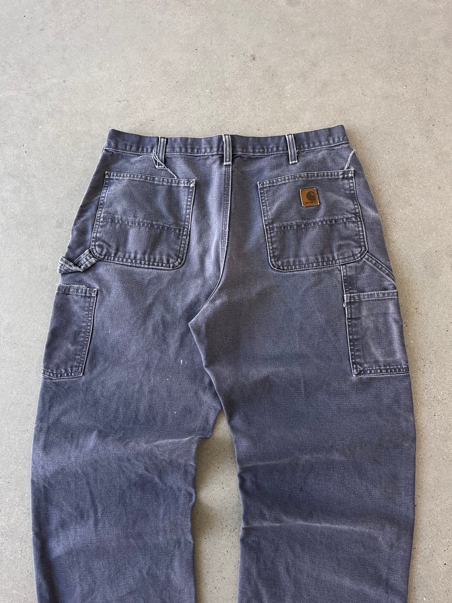 Vintage Carhartt Faded Navy Carpenter Pants - 36x30