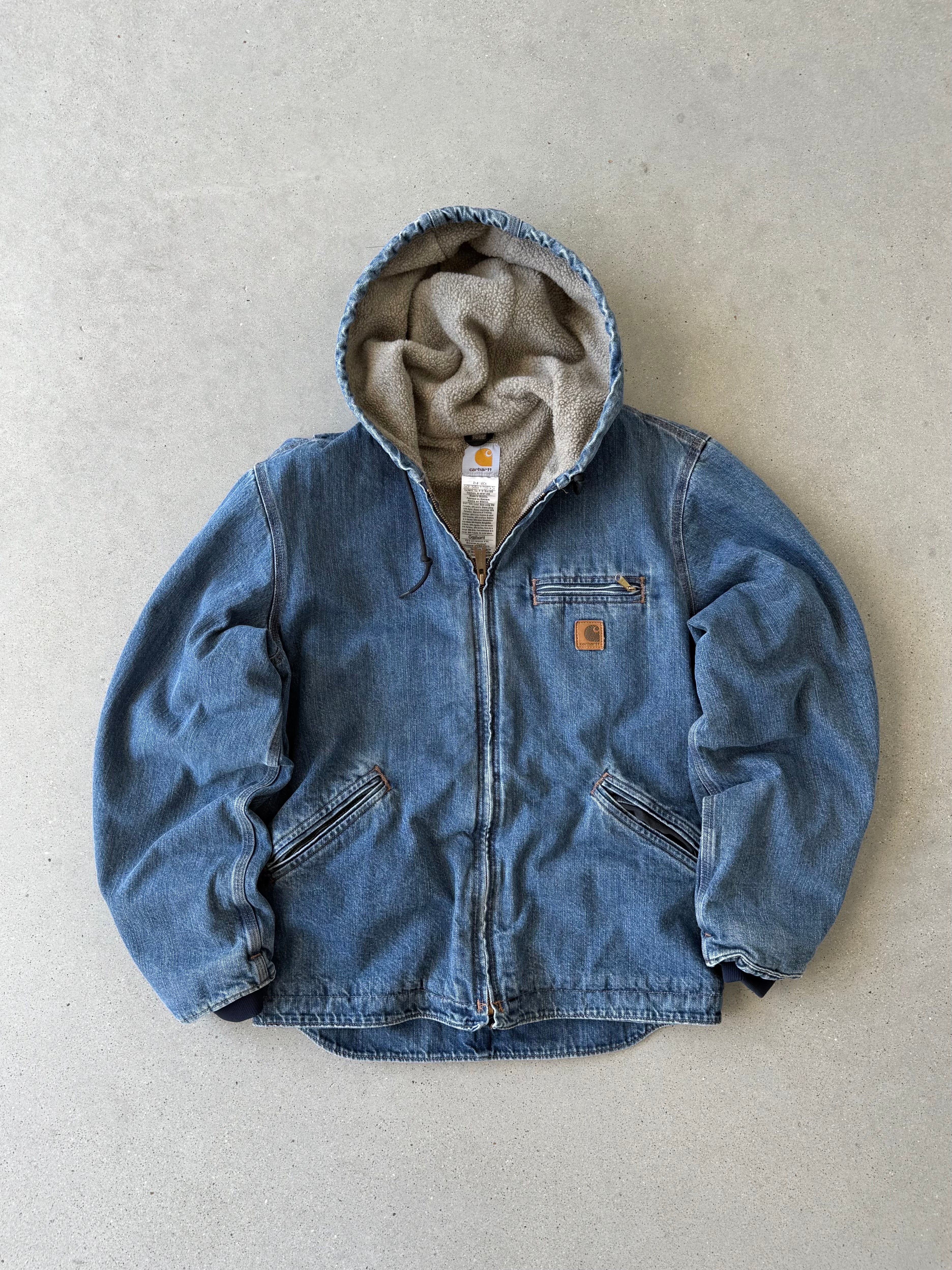 Vintage Carhartt Denim J239 LVN Armstrong Jacket - M