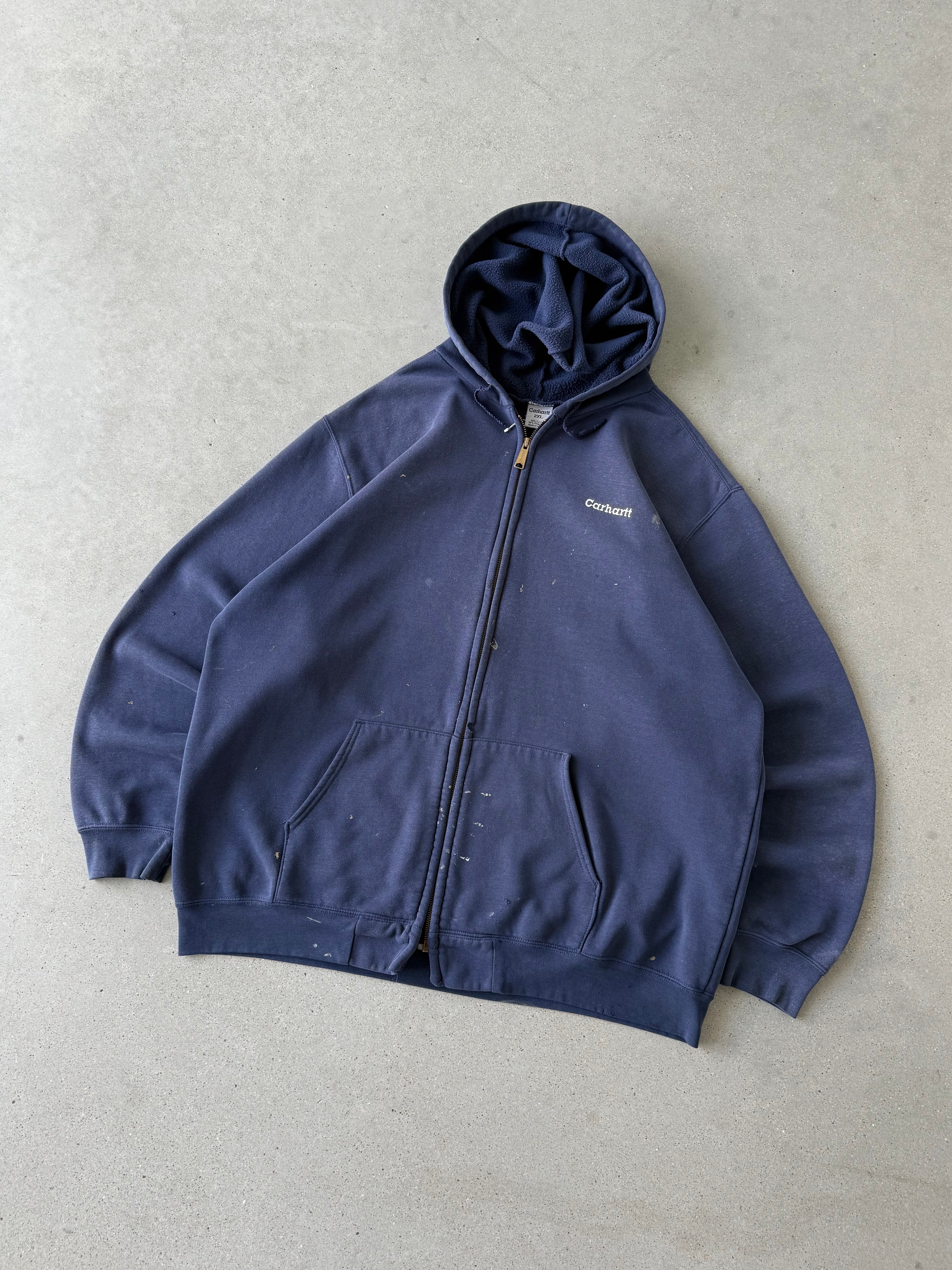 Vintage Carhartt Painter's Zip-up Hoodie - XXL