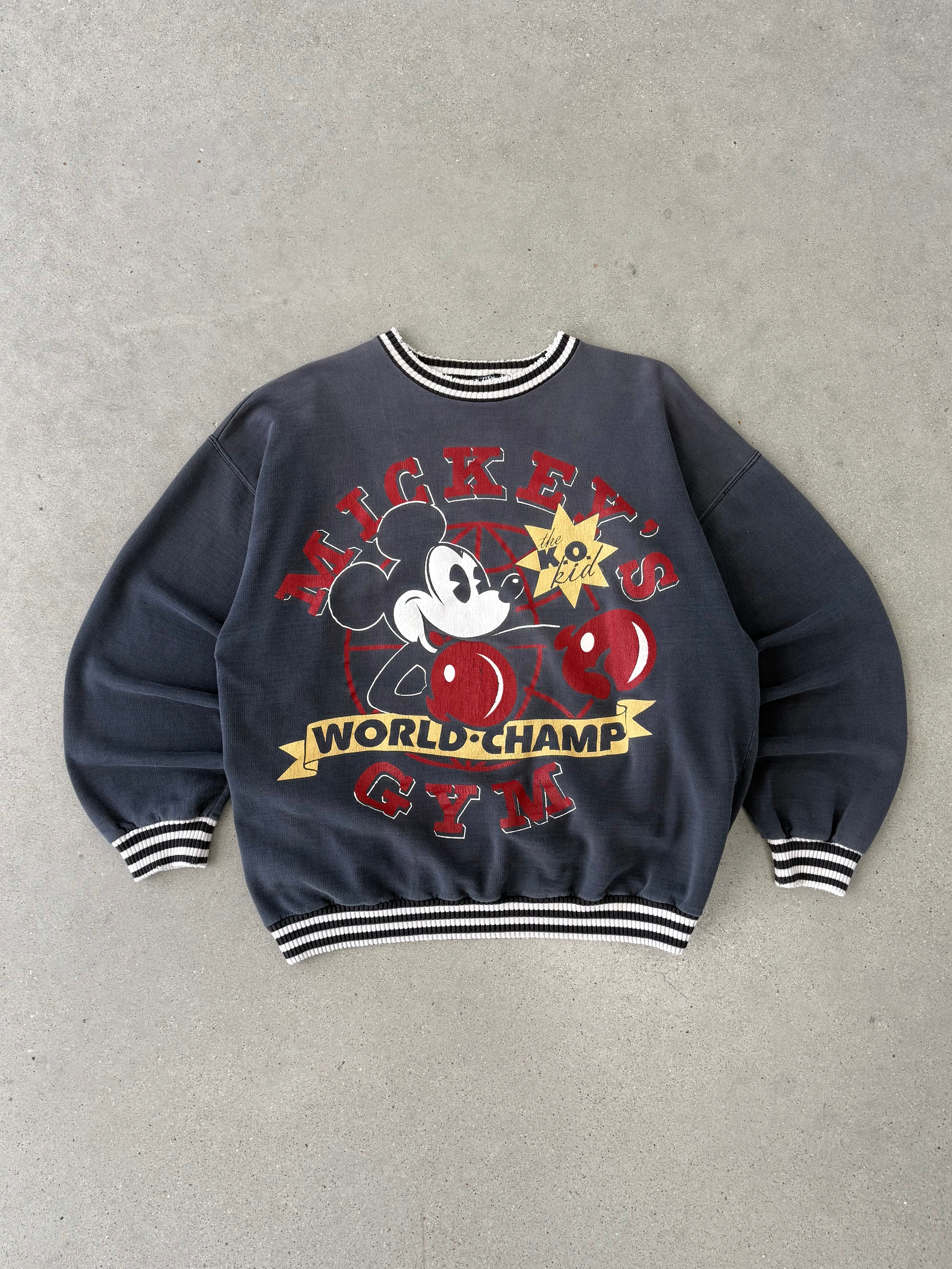 Vintage 90s Mickey's Gym Sweatshirt - S