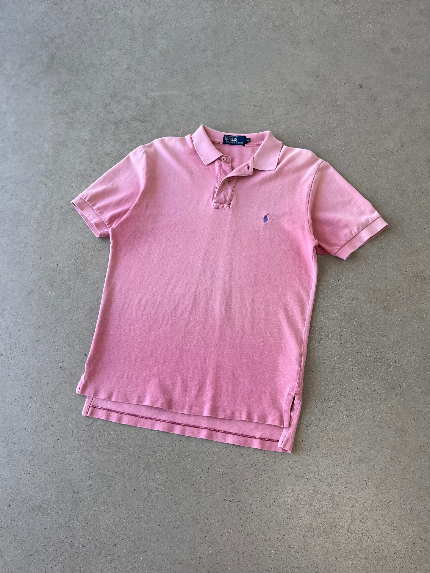 Vintage Faded Polo Ralph Lauren Pink Shirt - M