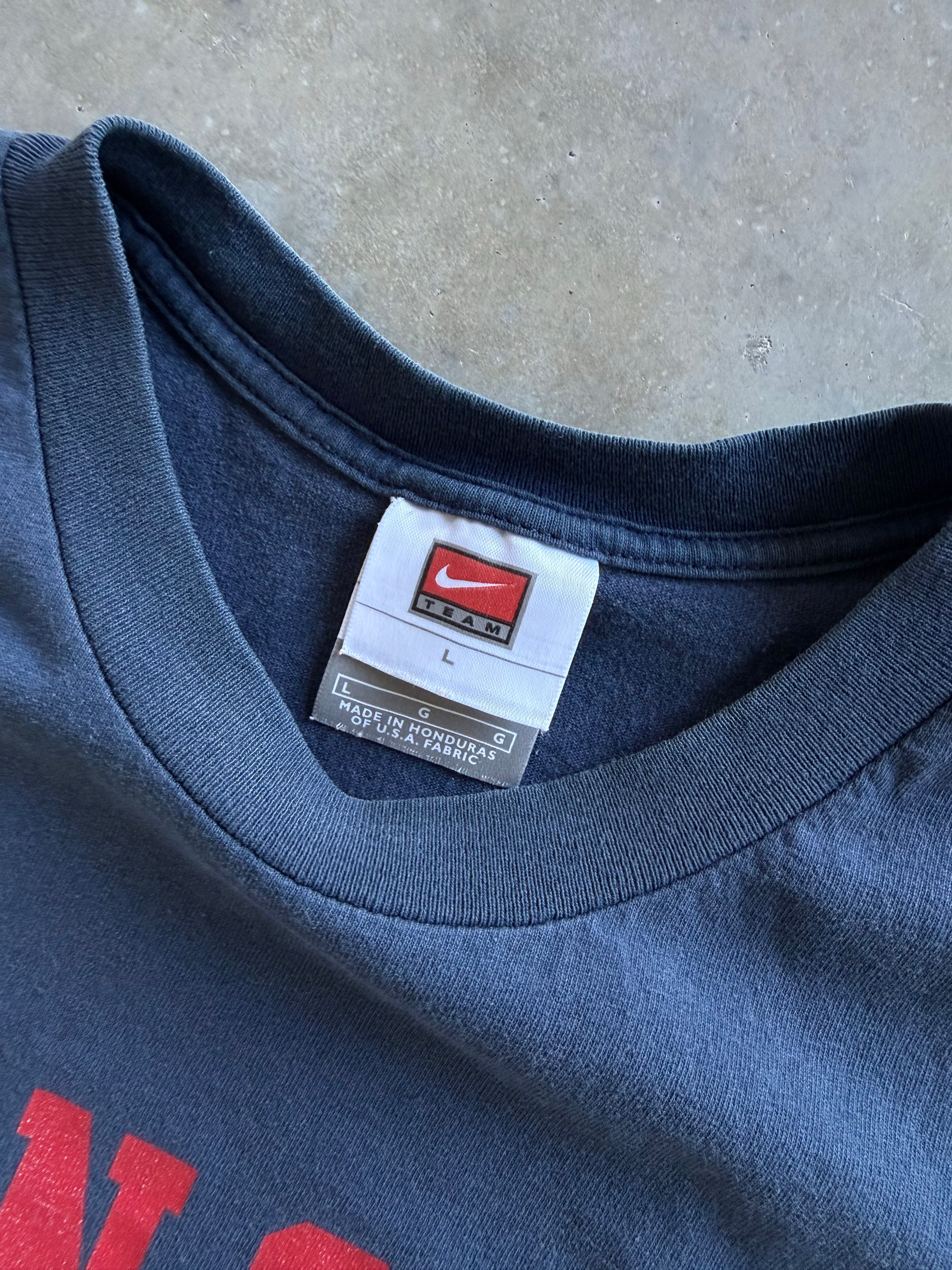 Vintage 1990s Kansas Jayhawks Nike T-shirt (L)
