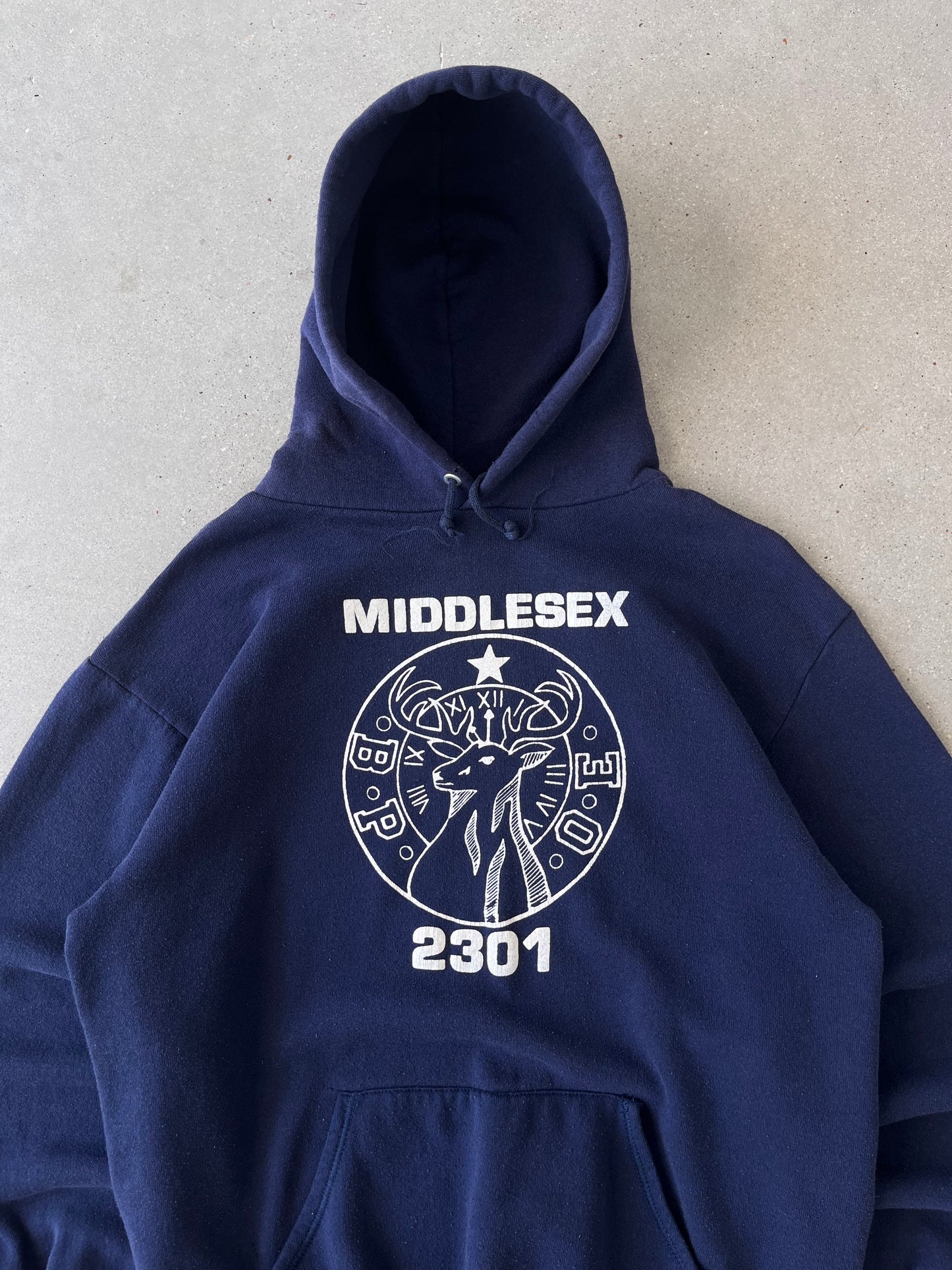 Vintage Middlesex 2301 Hoodie - XL