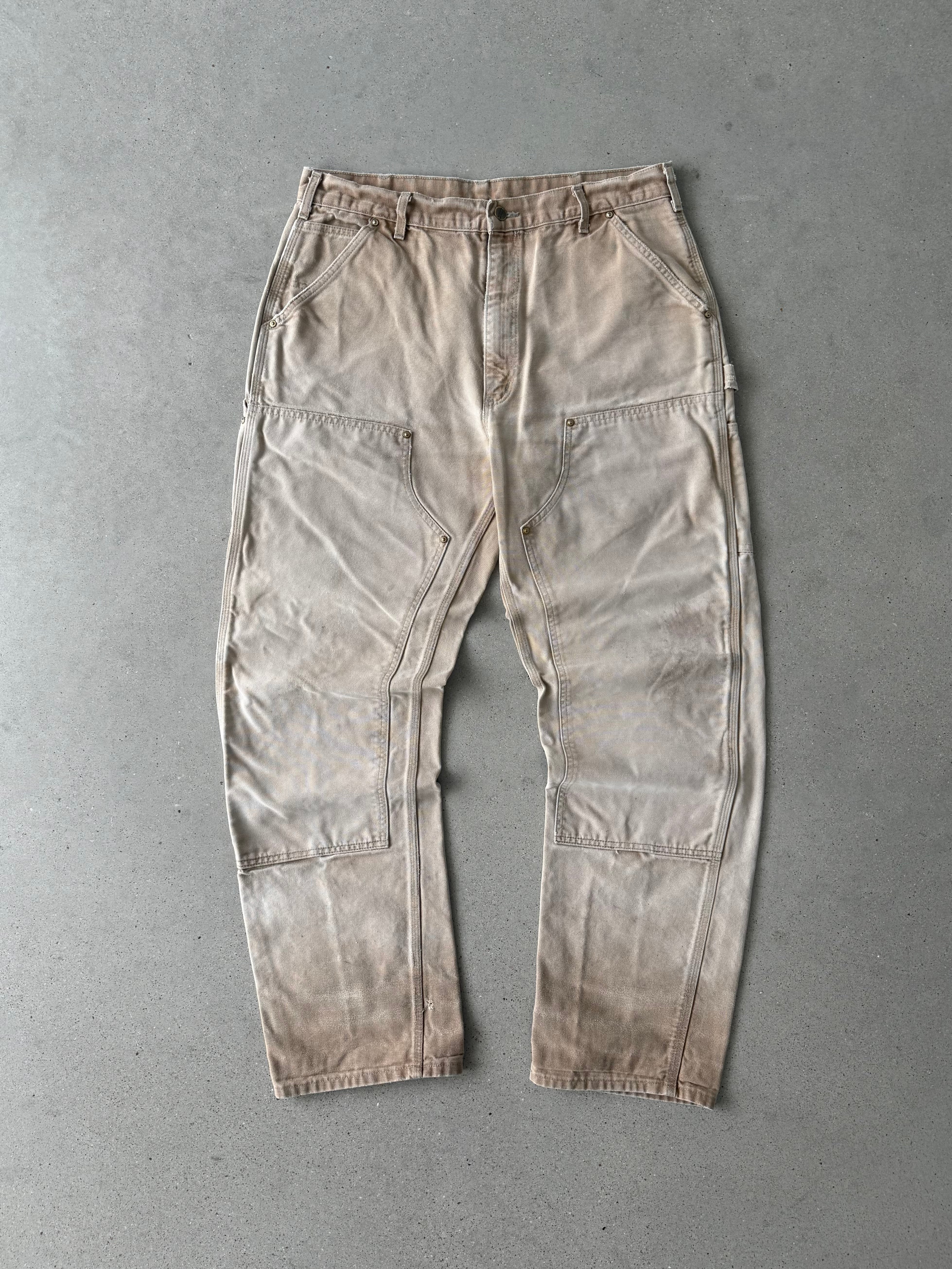Vintage Carhartt Tan Double Knees - 36x34