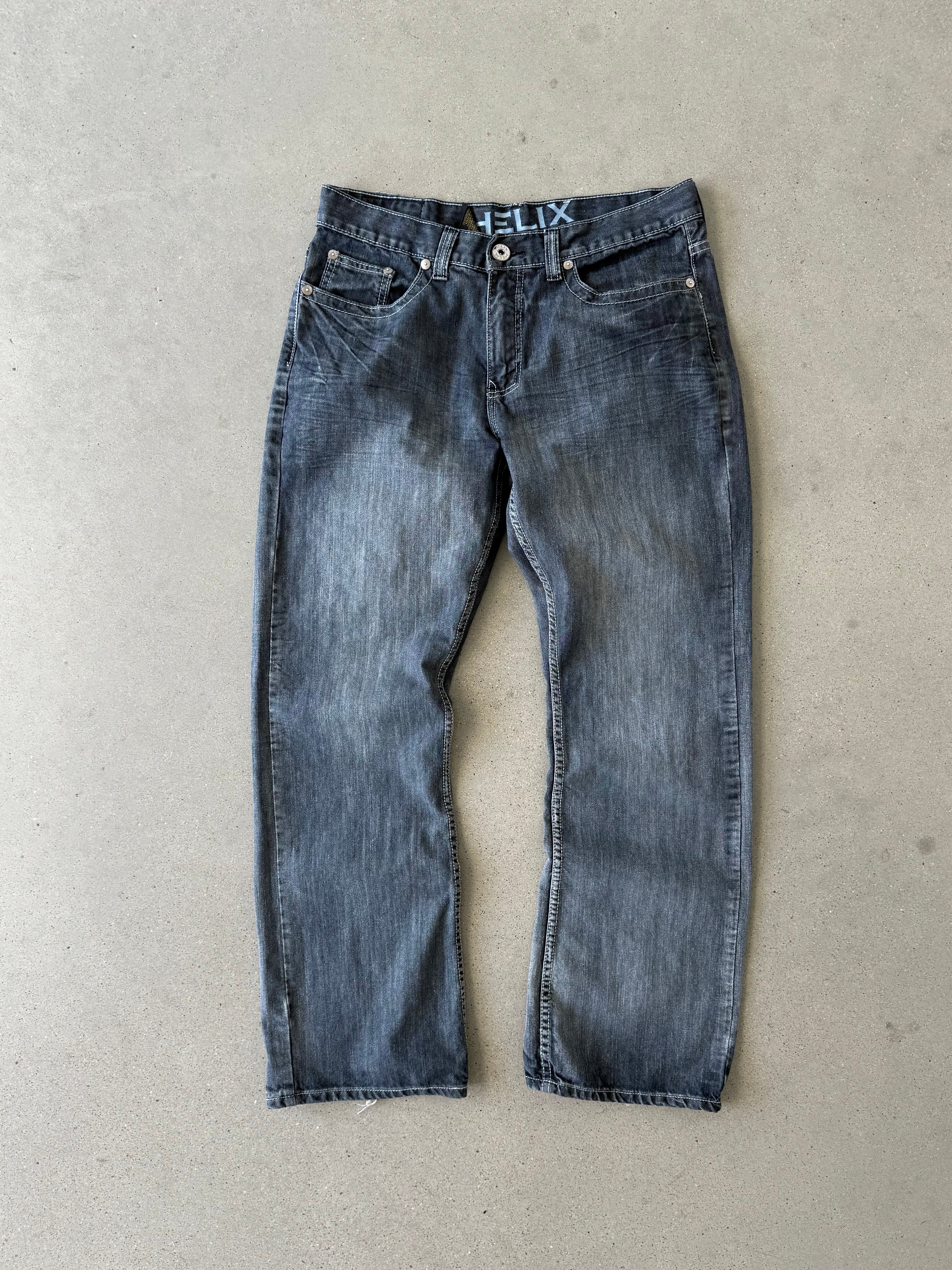 Vintage Y2K Helix Relaxed Boot Denim - 34x32