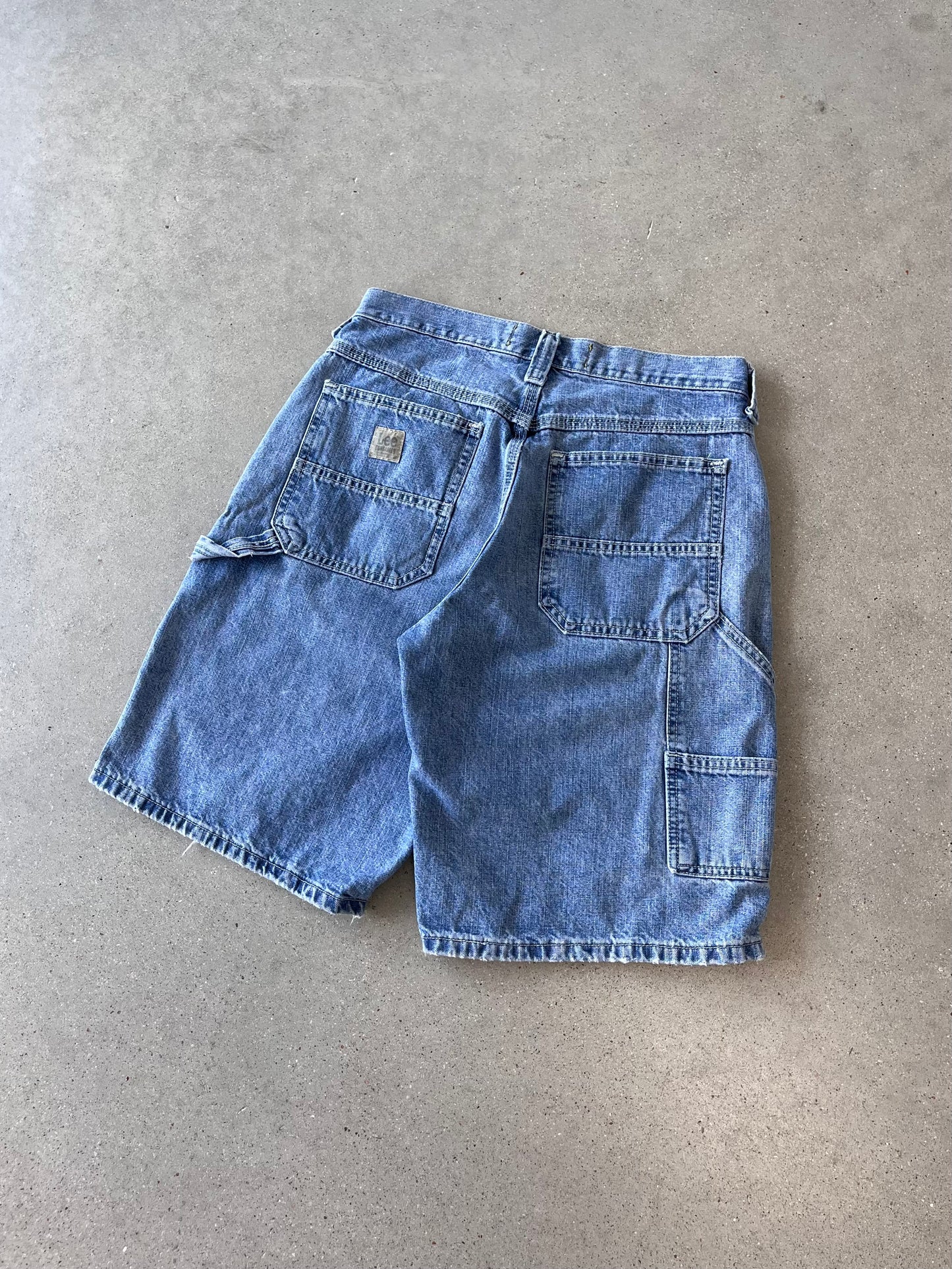 Vintage Lee Carpenter Denim Jorts - 30