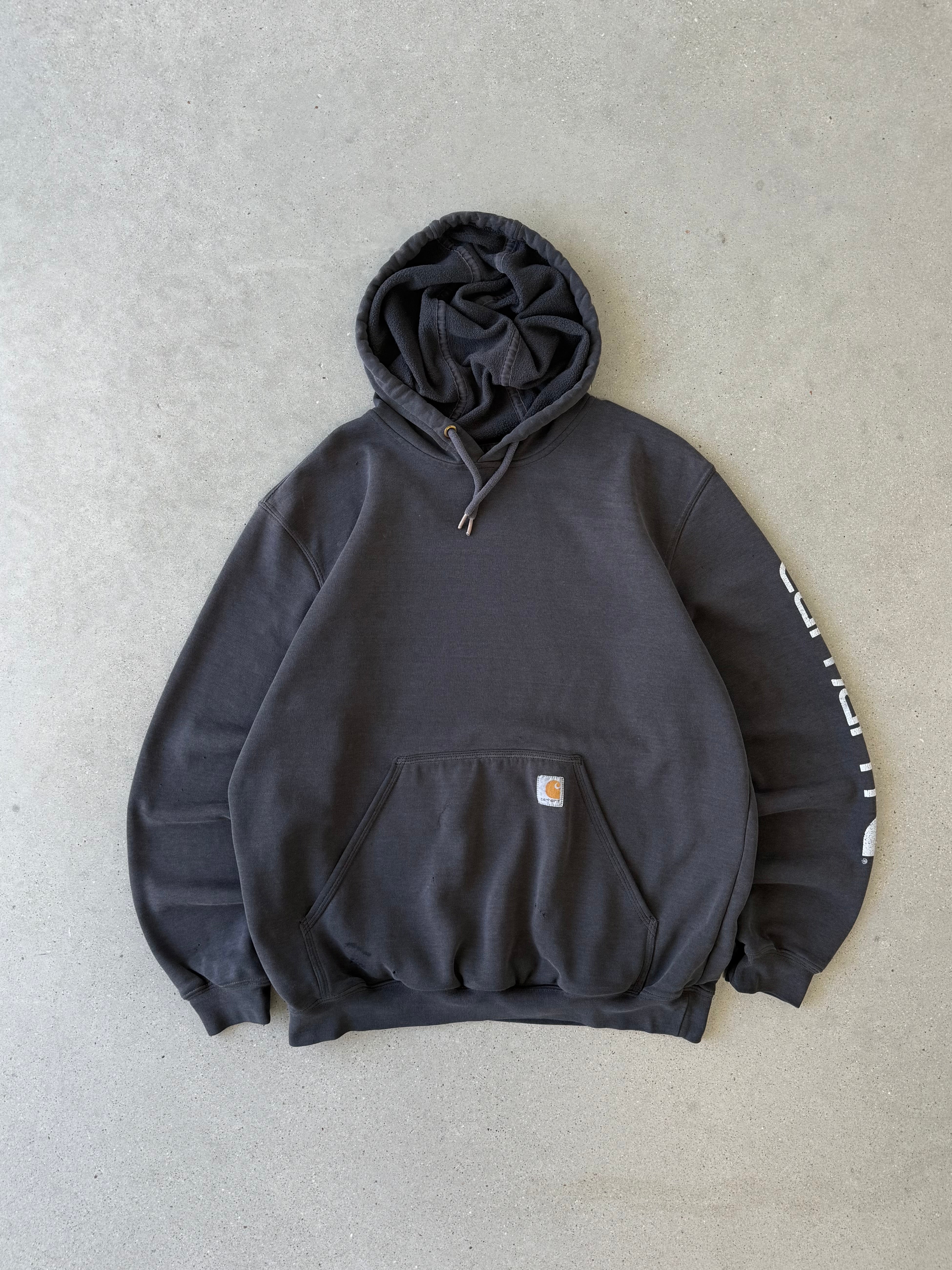 Vintage Carhartt Faded Hoodie - L
