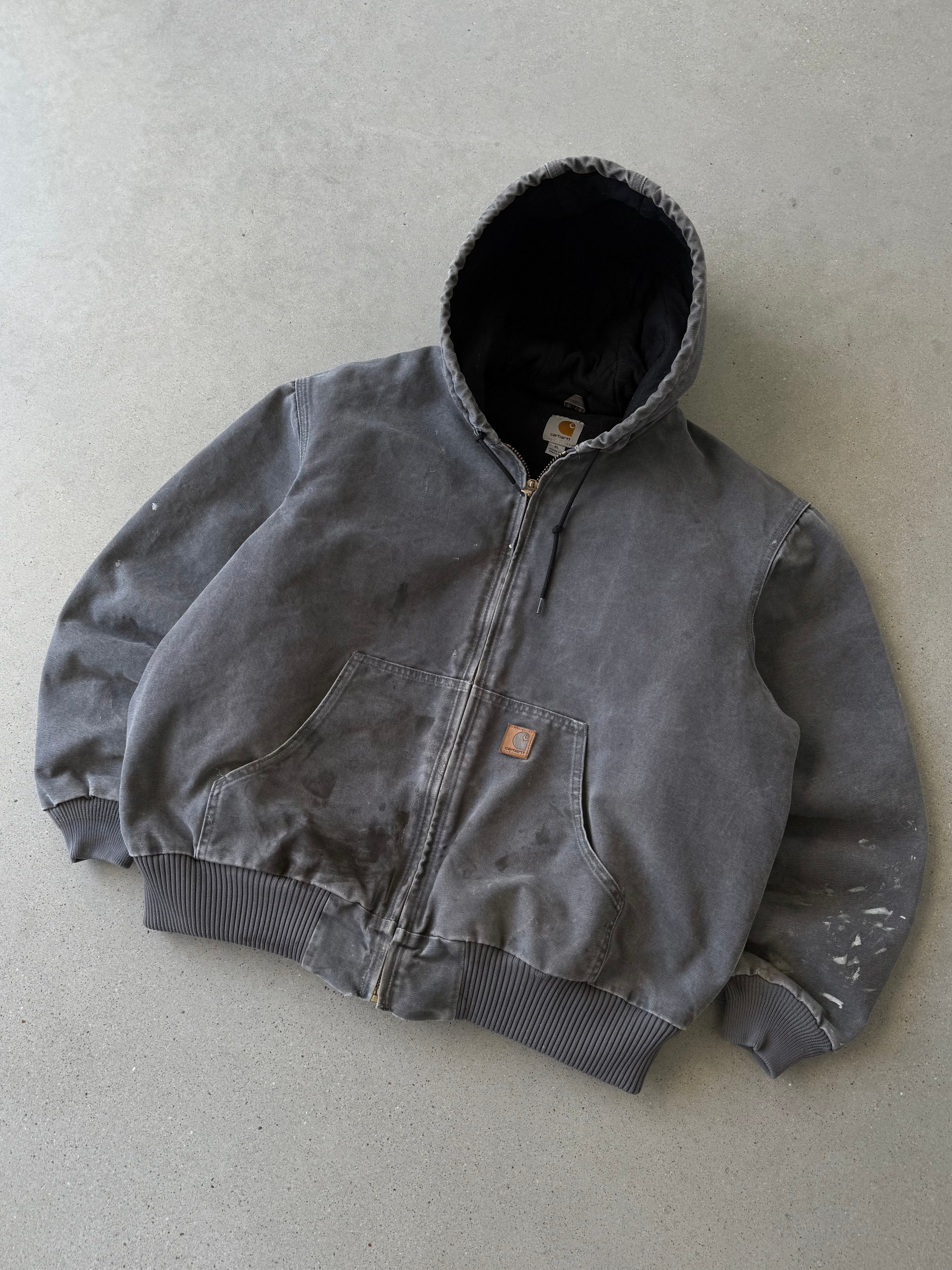 Vintage Carhartt J130 GVL Charcoal Active Jacket - XL