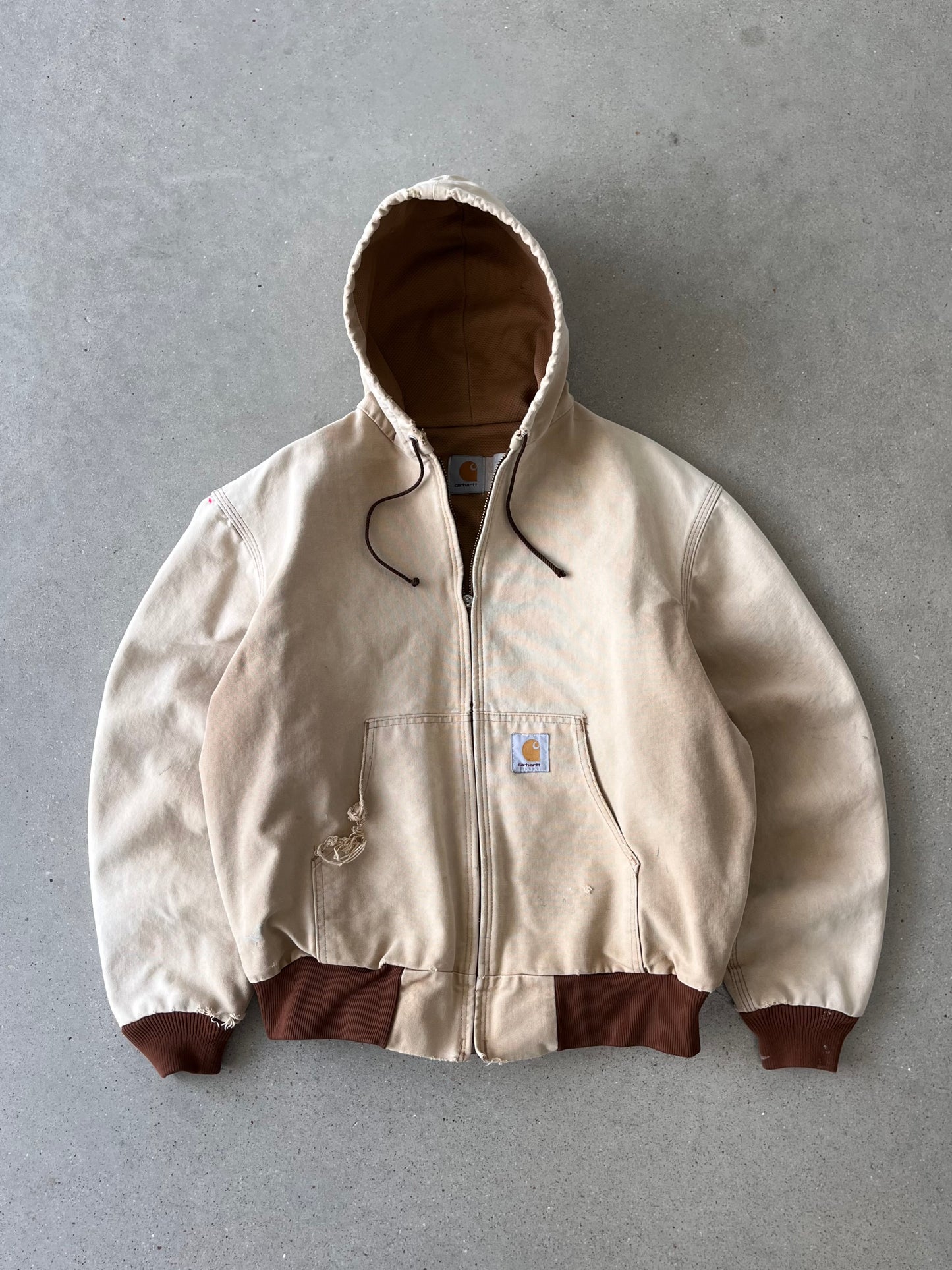 Vintage Carhartt Tan Active Jacket - M