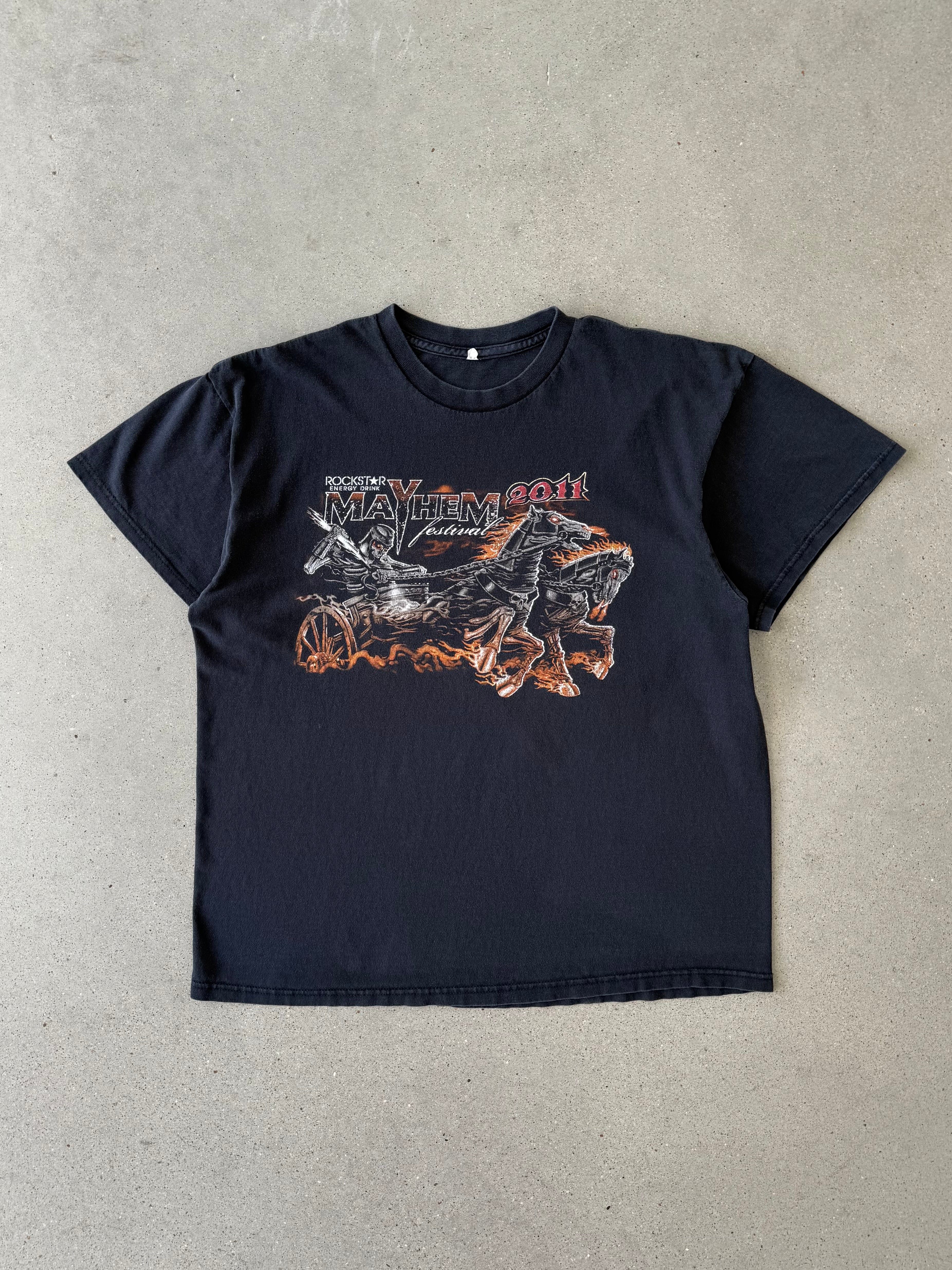 Vintage 2011 Mayhem Festival Tee - L