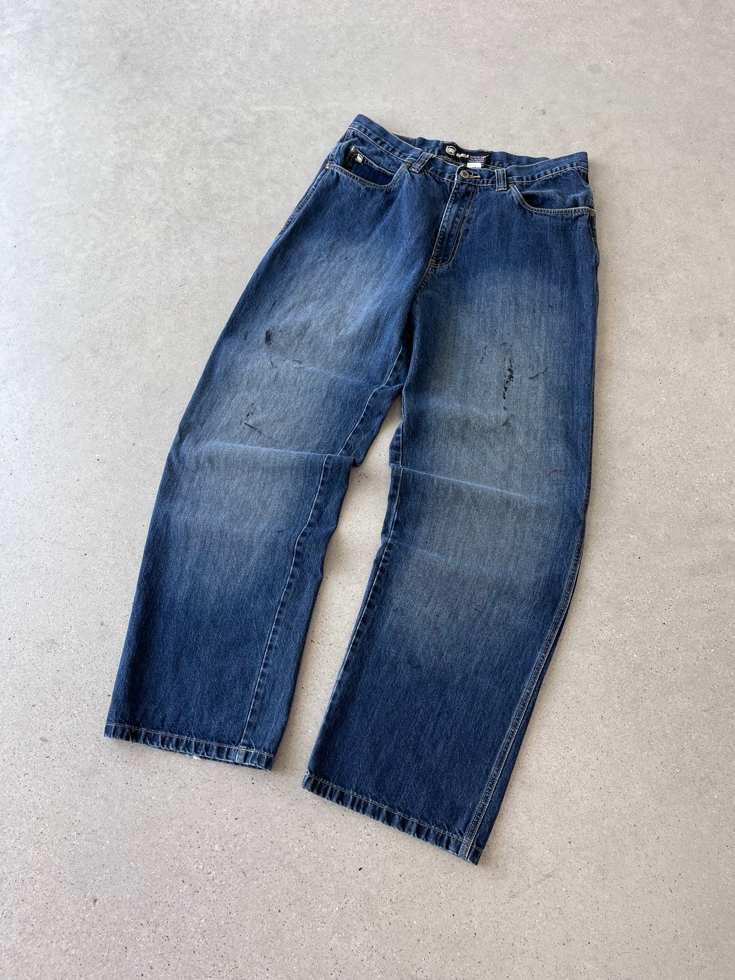 Vintage Y2K Reverb Baggy Denim - 34x34