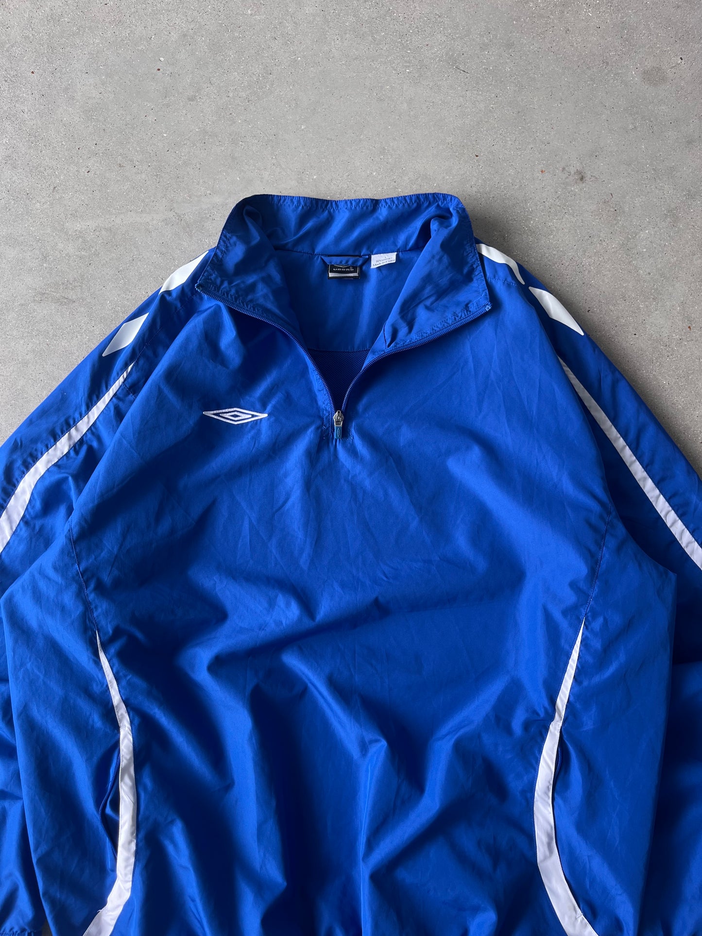 Vintage Umbro Quarter Zip Track Jacket - XL