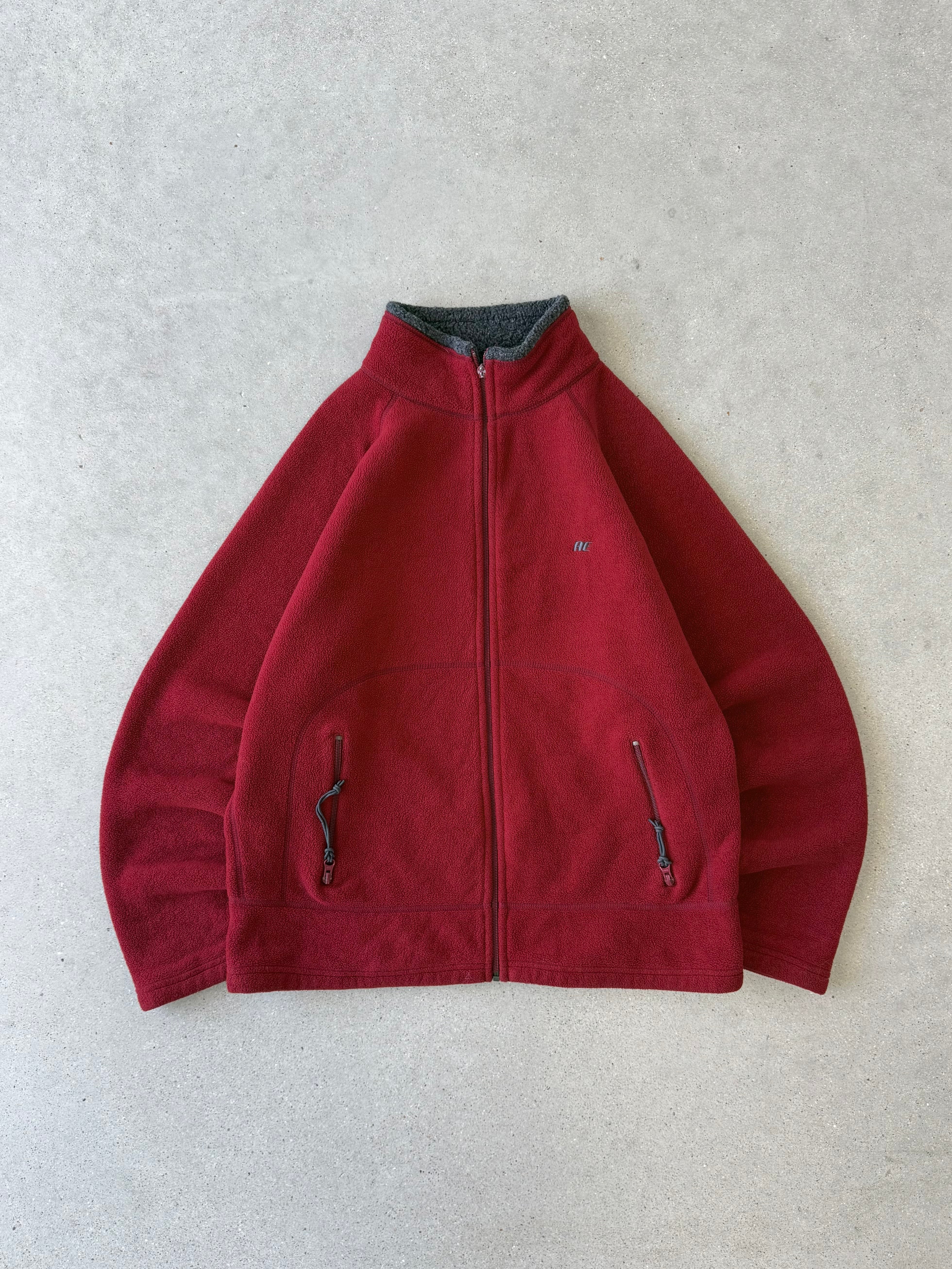 Vintage American Eagle Fleece Jacket - L