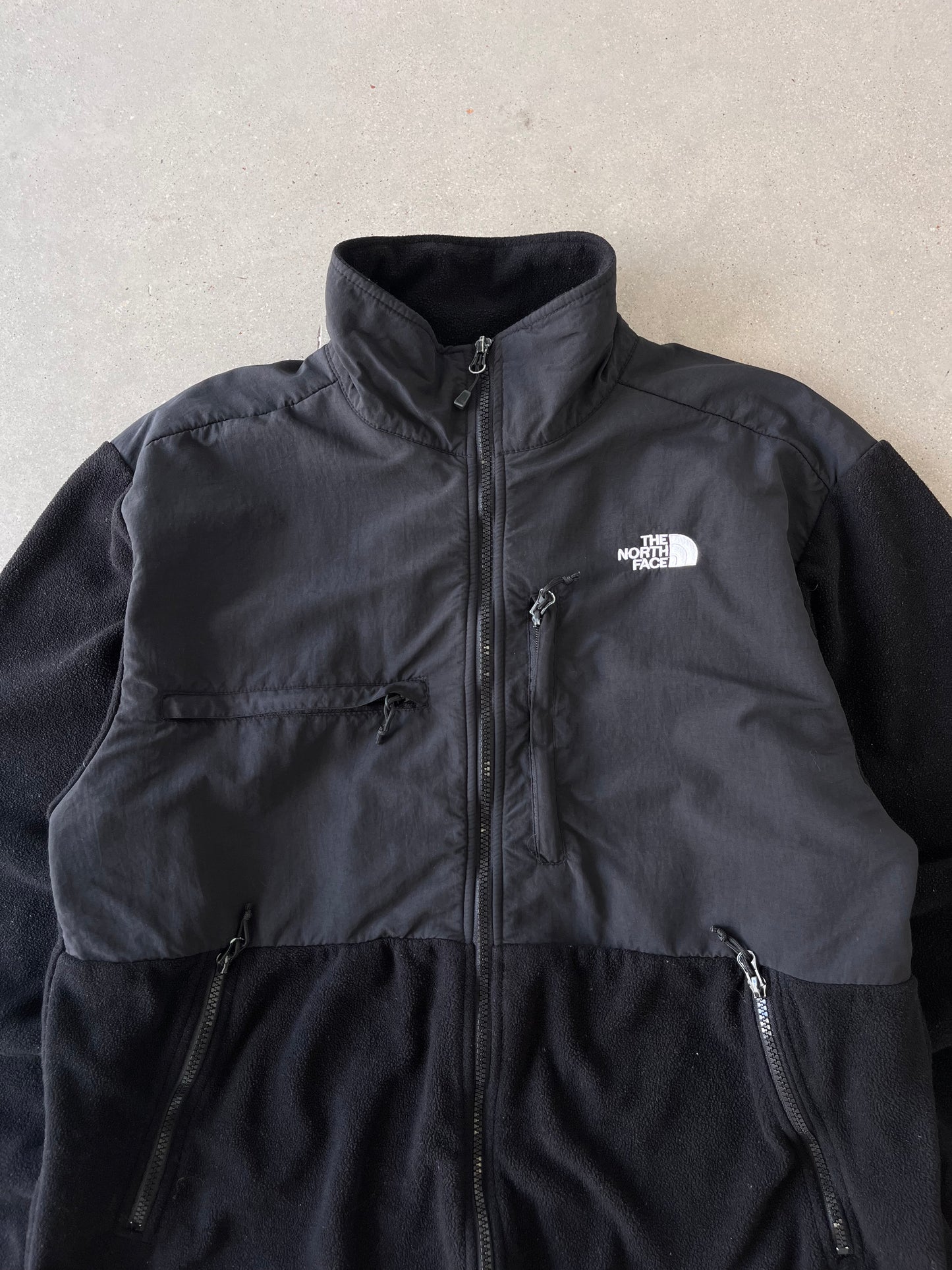 Vintage The North Face Black Denali Jacket - L