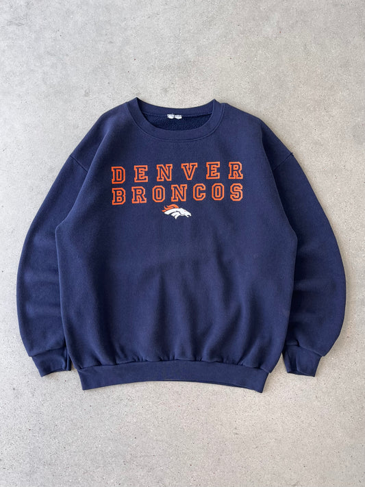 Vintage Denver Broncos Crewneck - XL