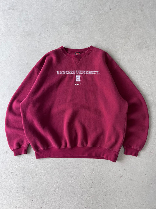 Vintage Nike Harvard University Center Swoosh Crewneck - XL