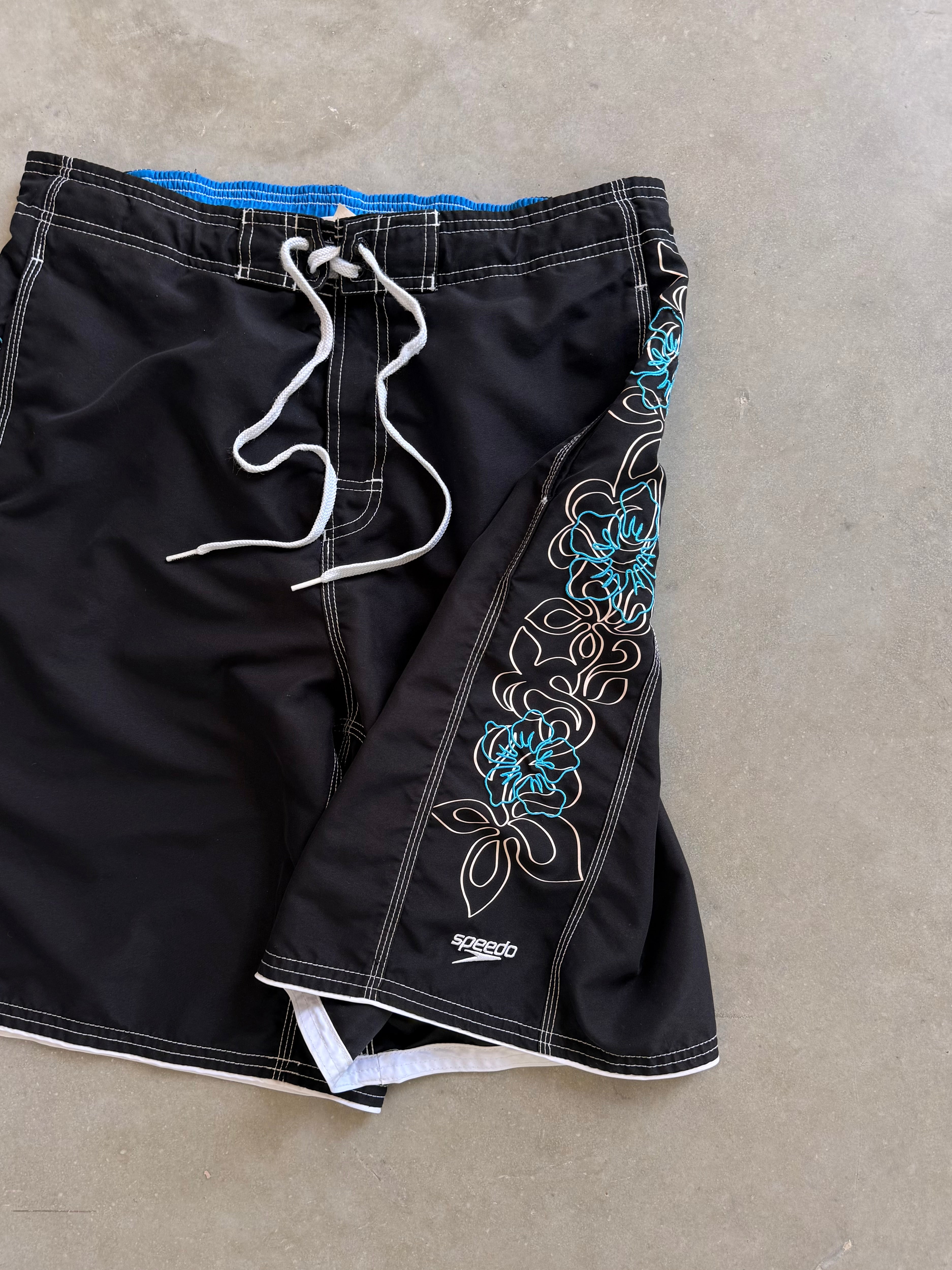 Vintage Speedo Swim Trunks - L