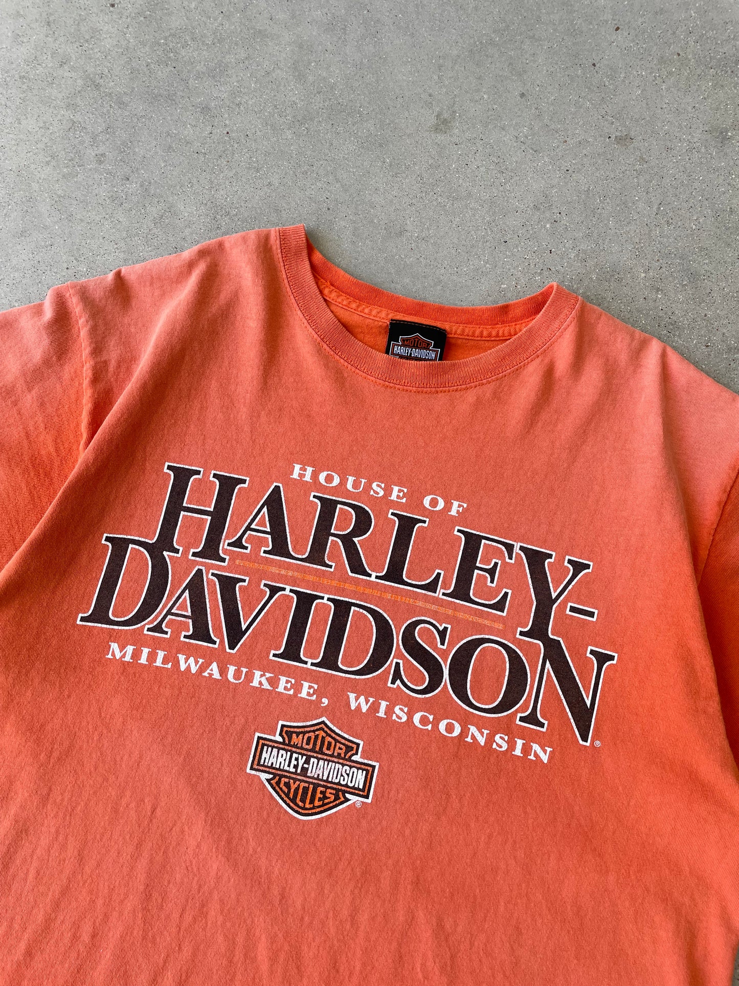 Vintage Harley Davidson Wisconsin Tee - L