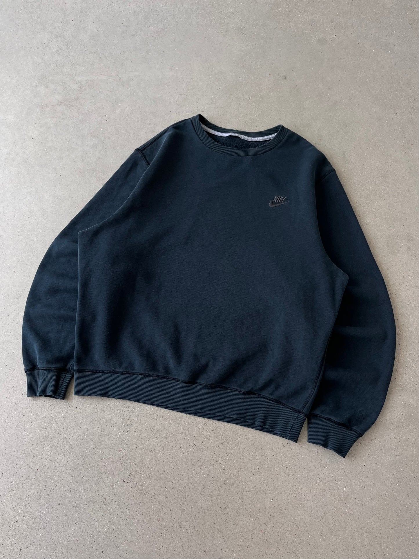 Vintage Nike Black Tonal Crewneck