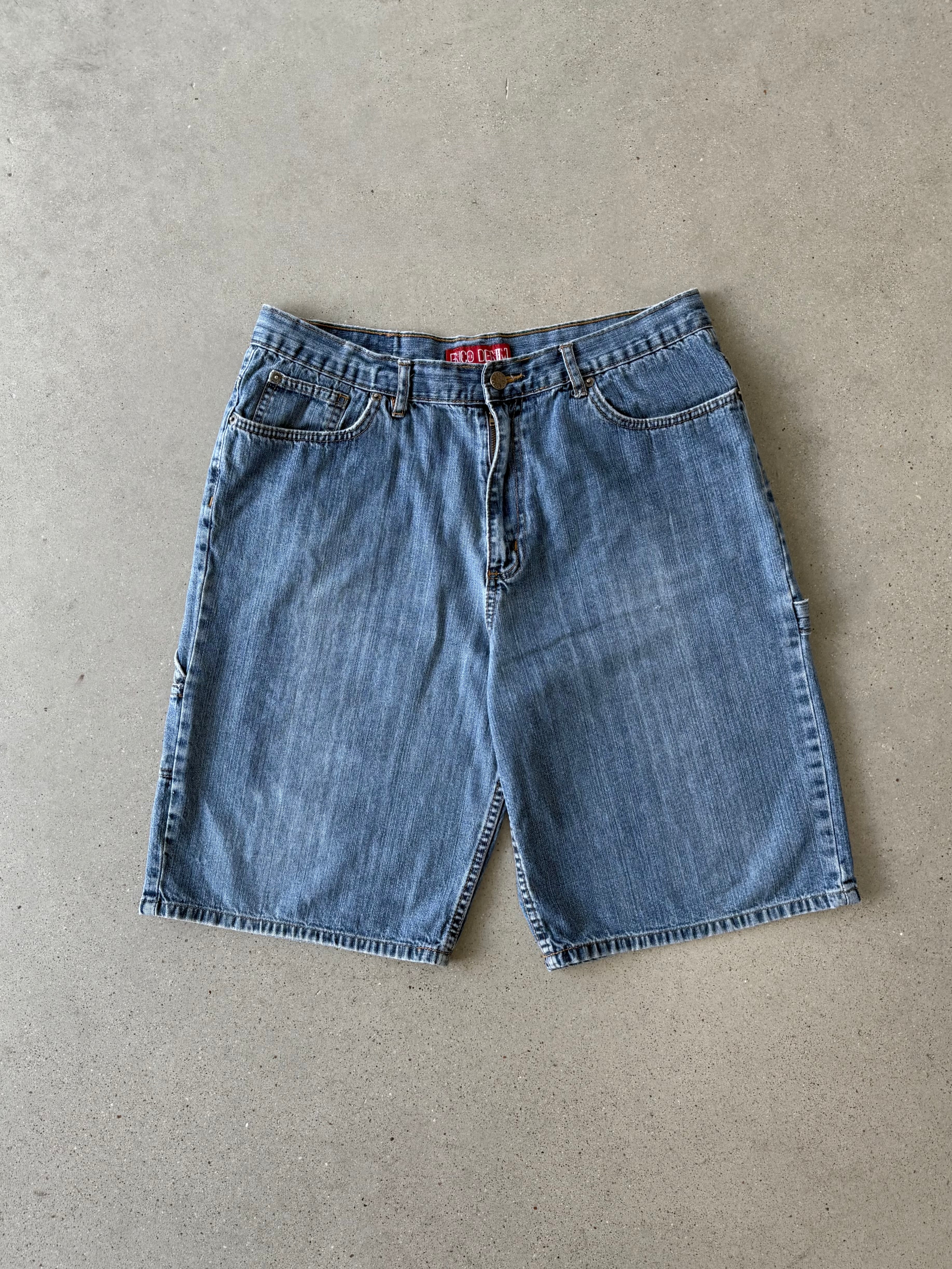 Vintage Enco Denim Carpenter Jorts - 34