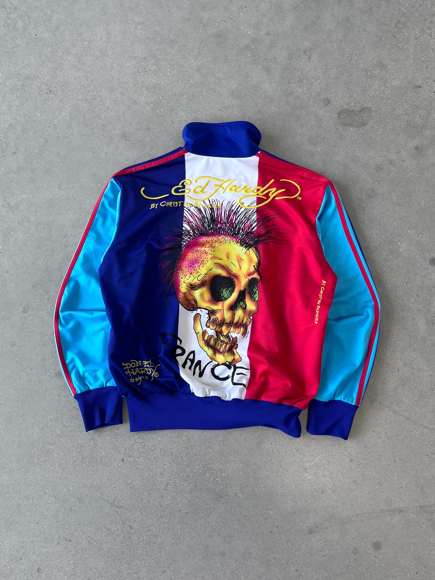 Vintage Y2K France ED HARDY Jacket - L