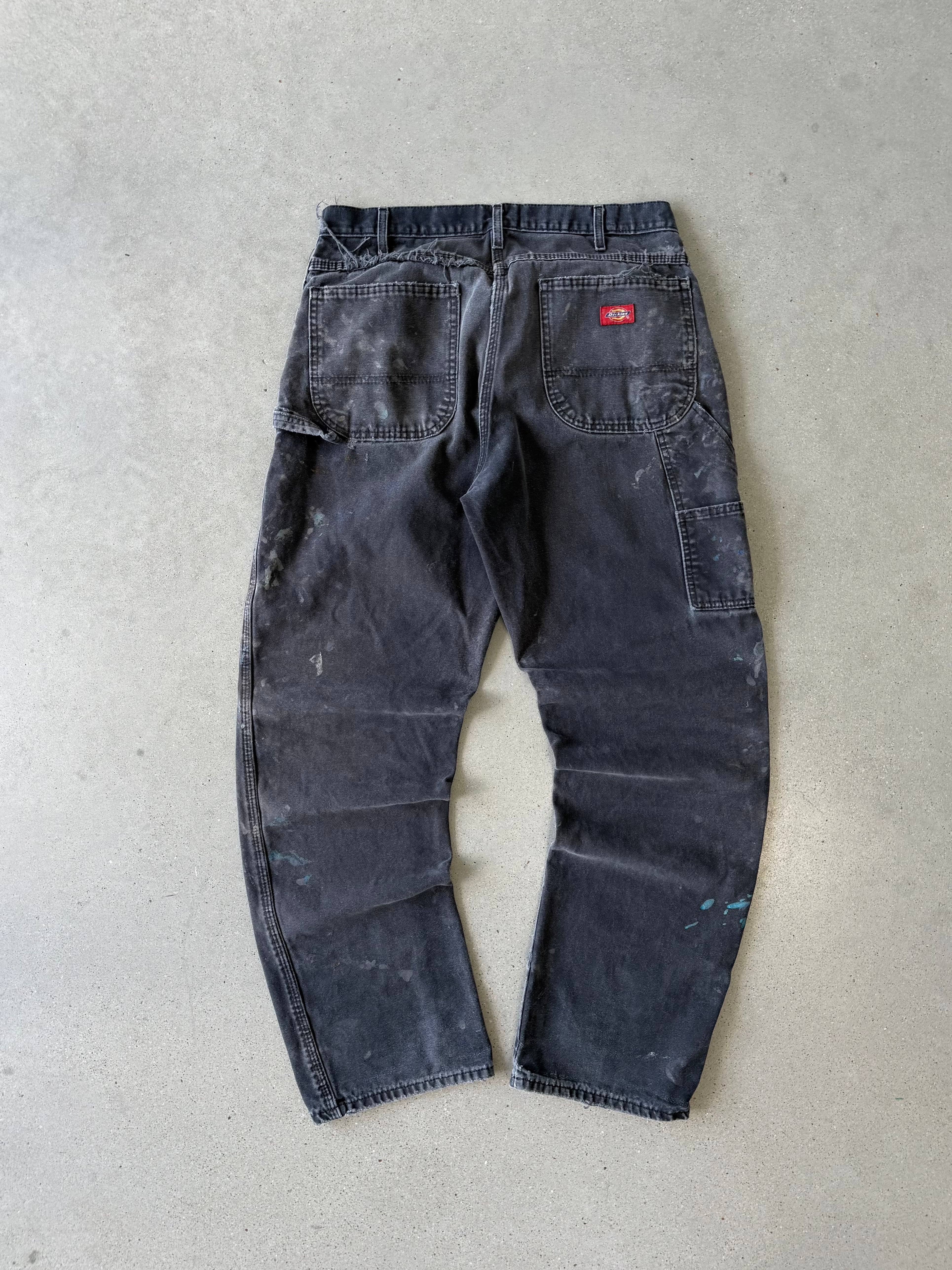 Vintage Dickies Painter's Black Carpenter Pants - 33x33