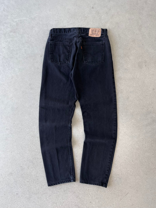 Vintage Levi's 615 Orange tab Black Denim - 30x31