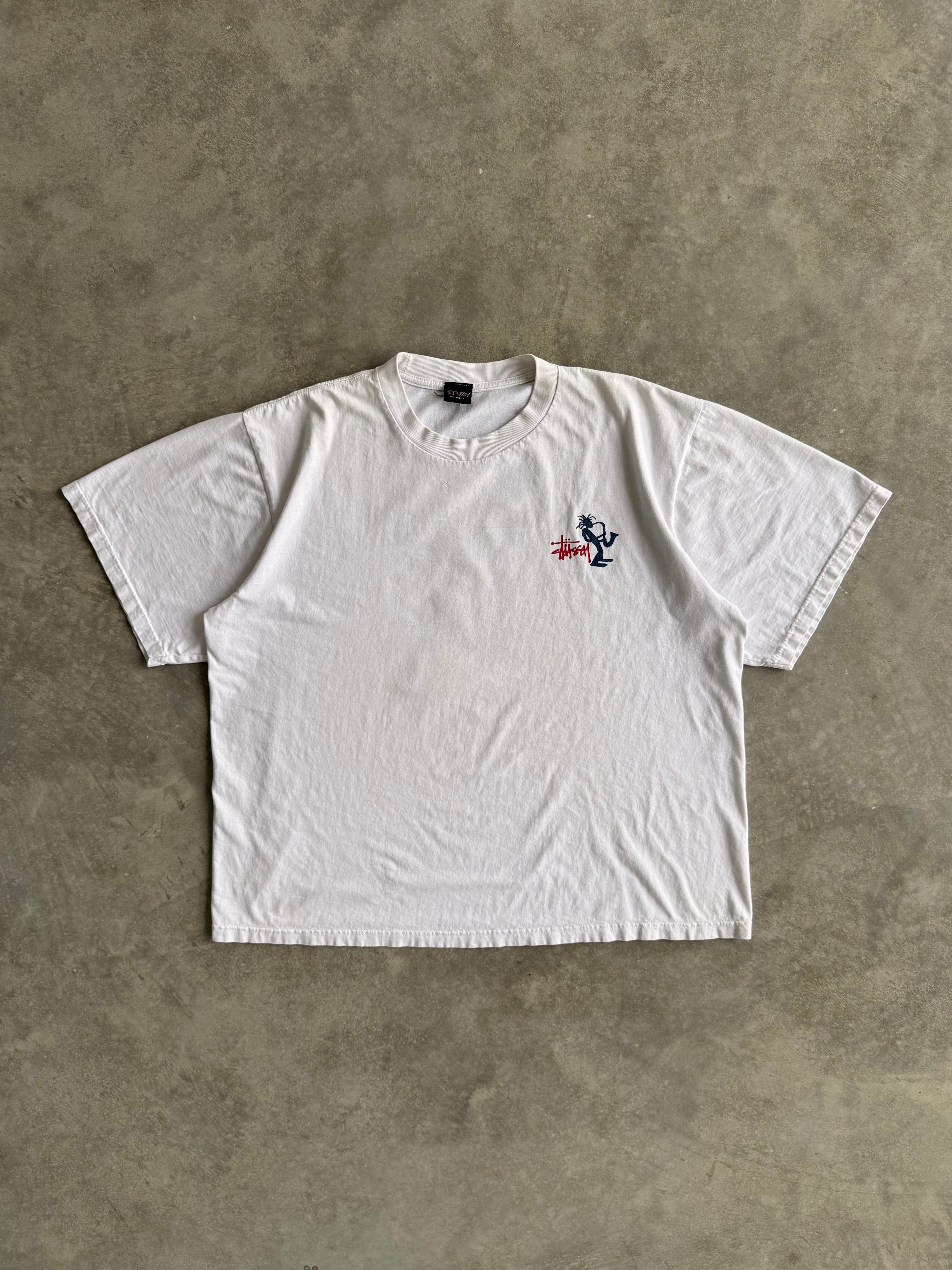 Vintage Stüssy Saxophone Man Tee - XL