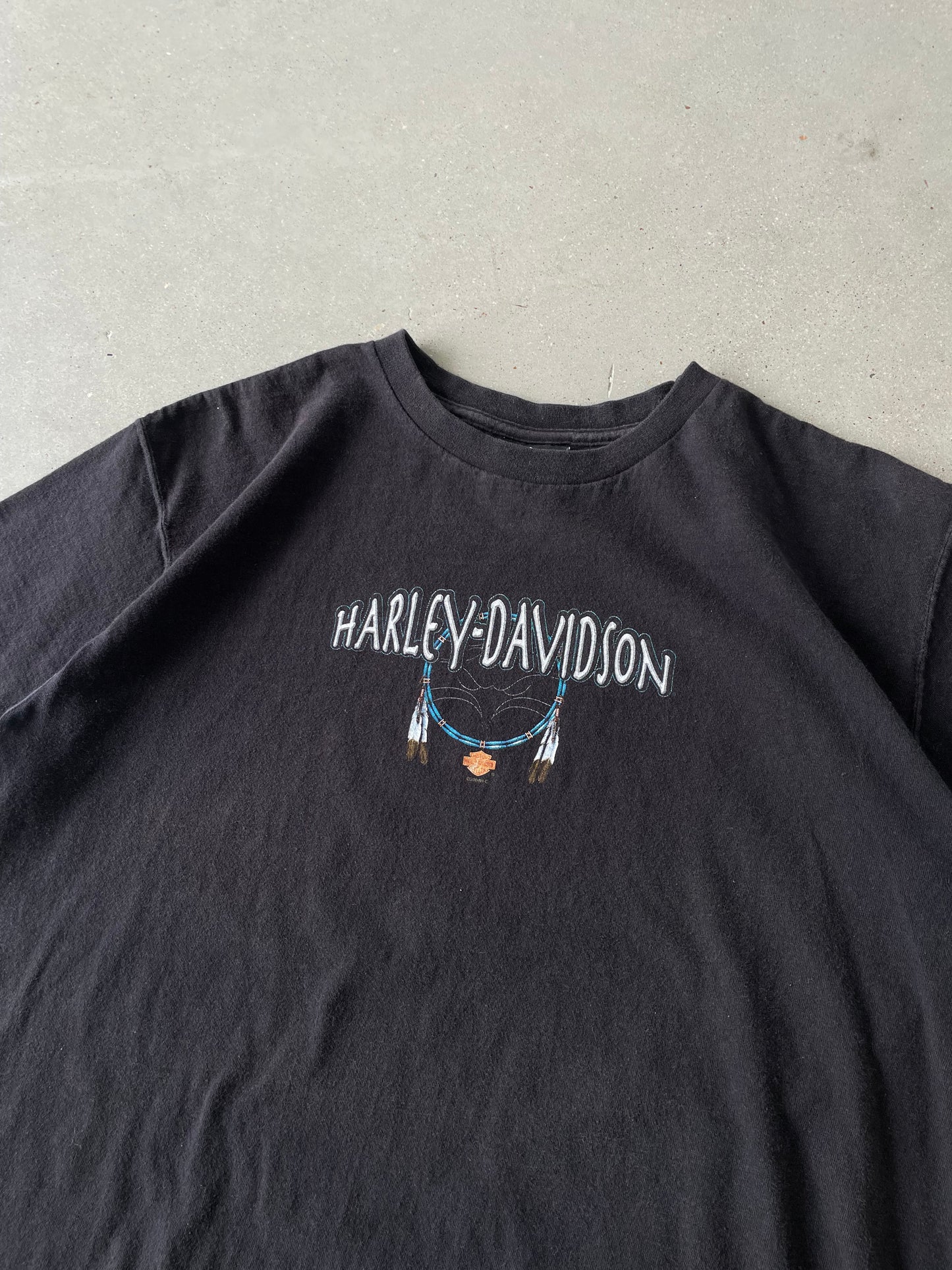 Vintage Harley Davidson Mackinaw City Tee - L