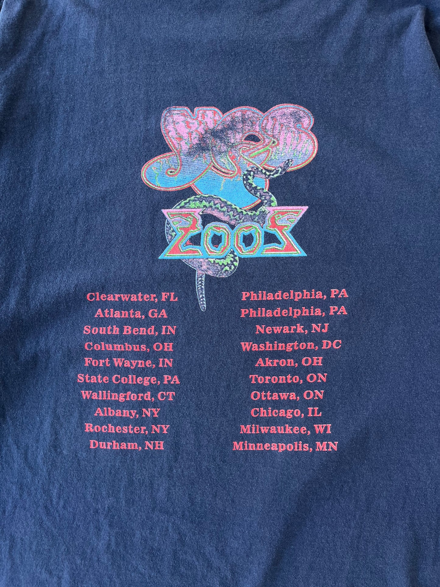 Vintage 2005 'The Classic Yes Tour' Adidas Tee - L