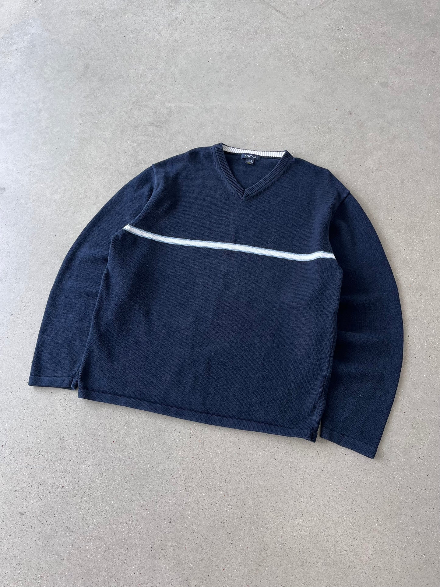 Vintage Nautica Lined Sweater - XXL