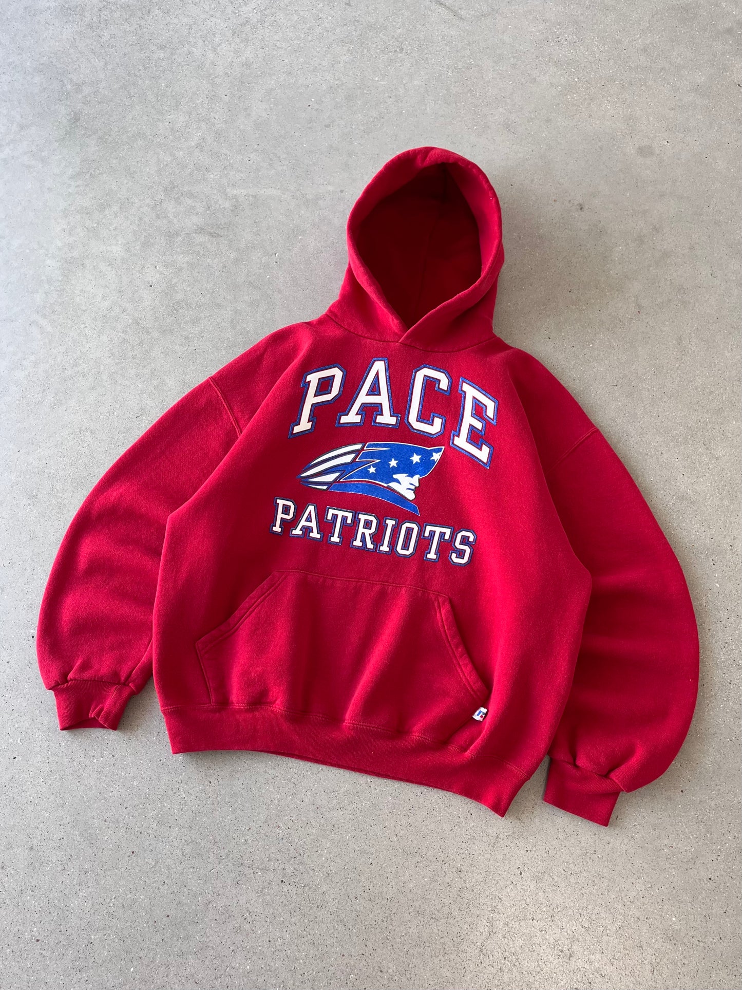 Vintage Pace Patriots Russell Athletic Hoodie - L