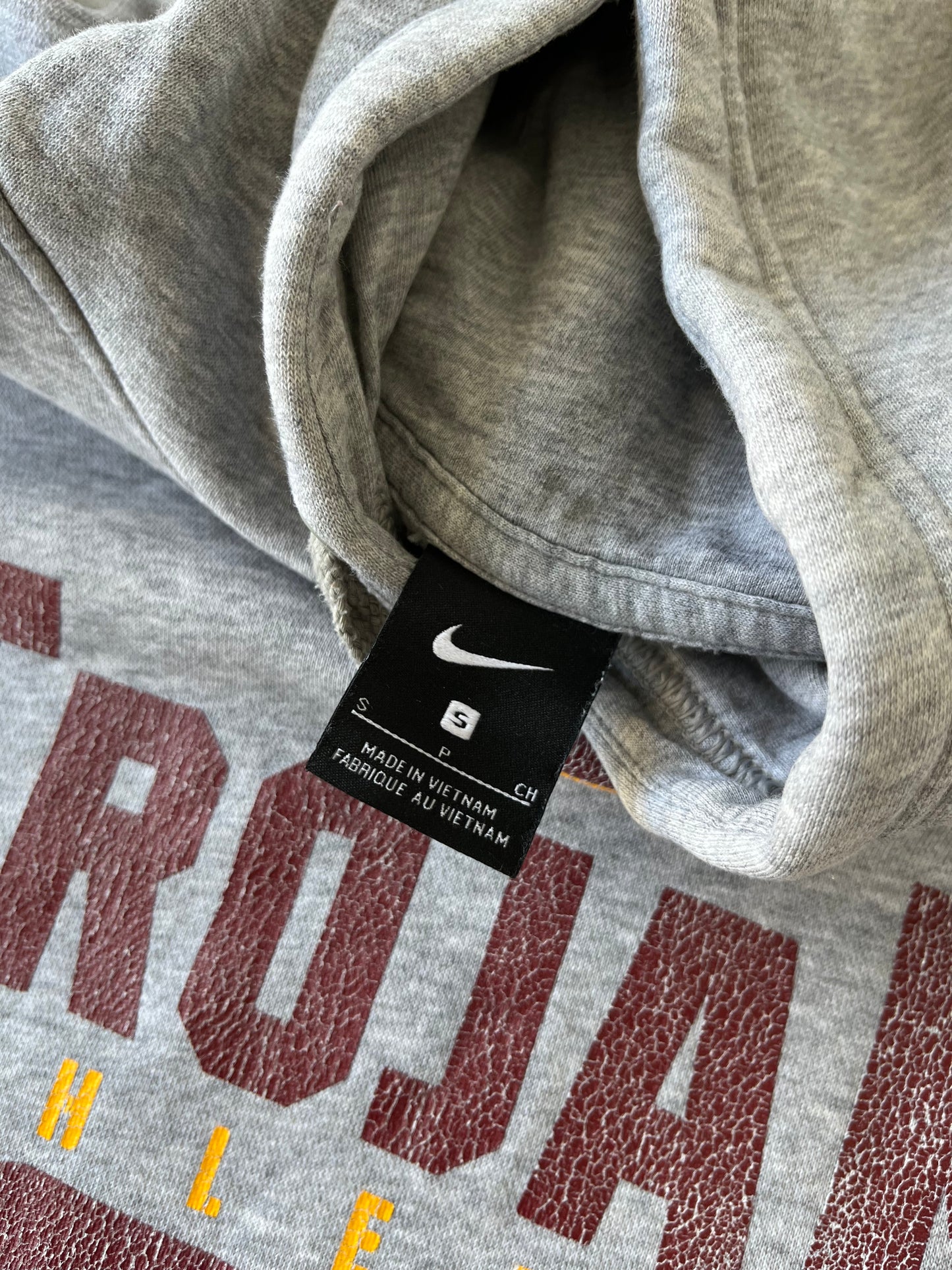 Vintage Nike Trojan Athletics Hoodie - S