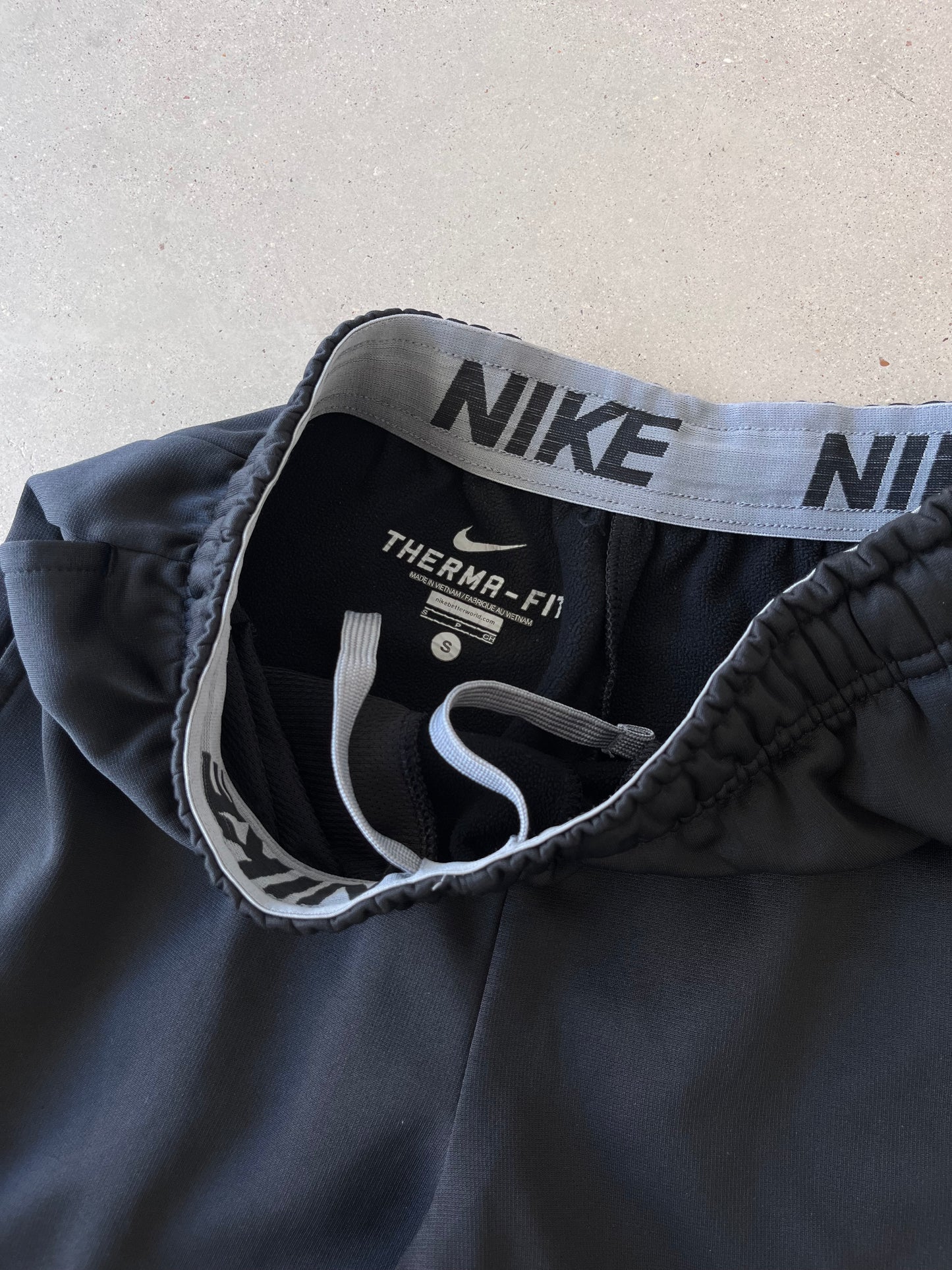 Vintage Nike Mini Swoosh Therma-fit Track Pants - S