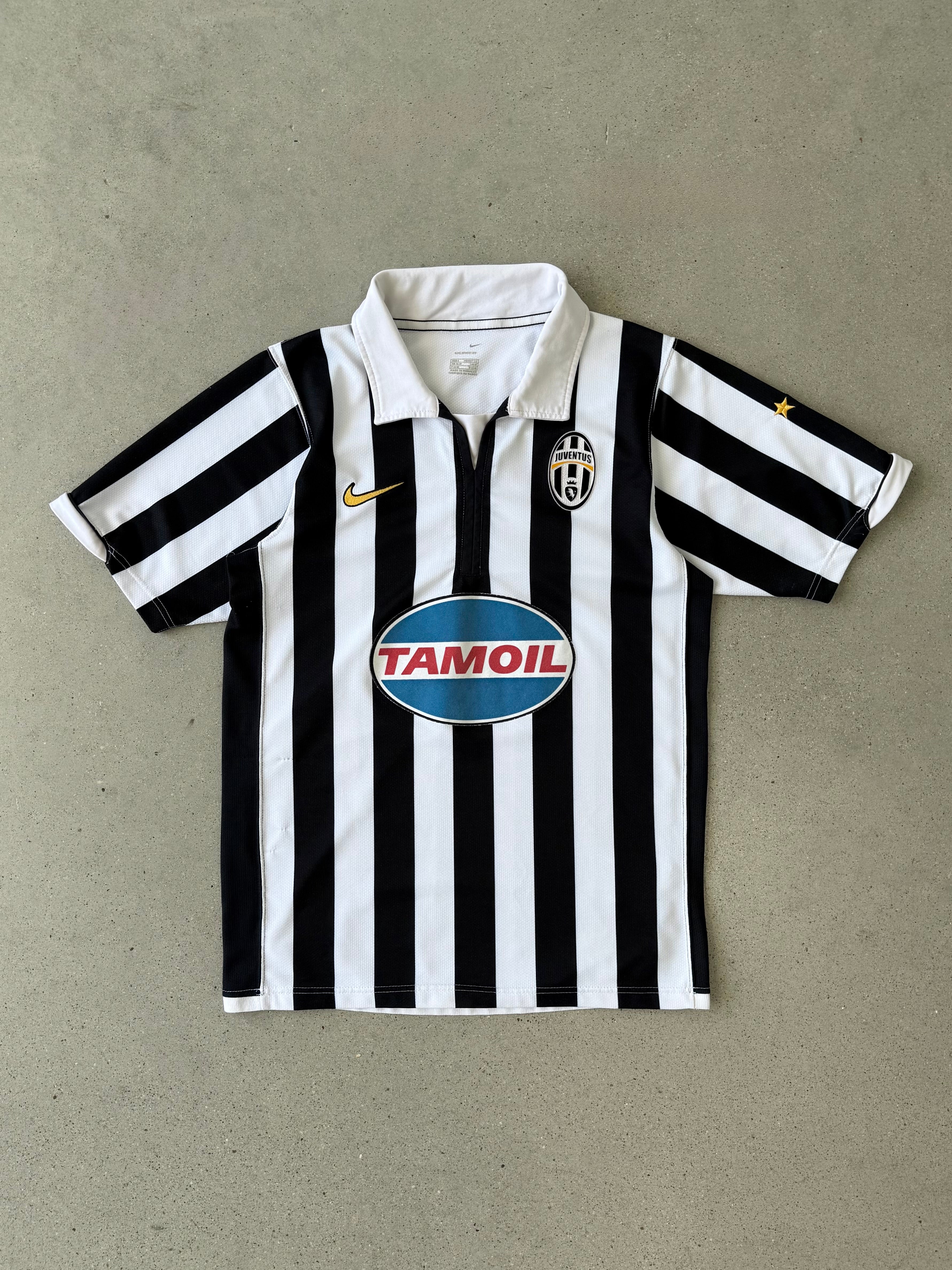 Vintage NIKE Juventus FC 2006-07 Home Kit Jersey - S