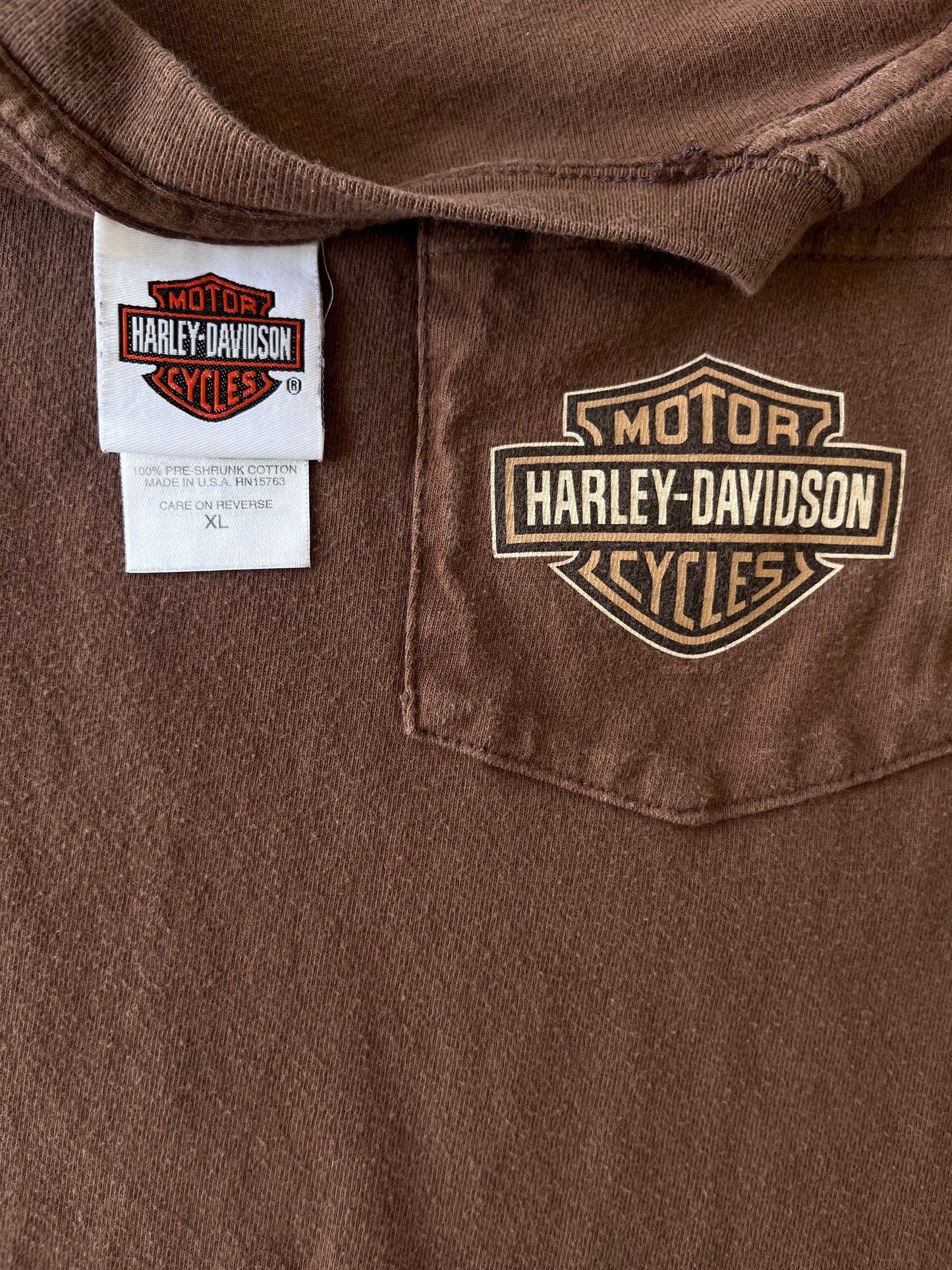 Vintage Aspen Valley Harley Davidson Tee - XL