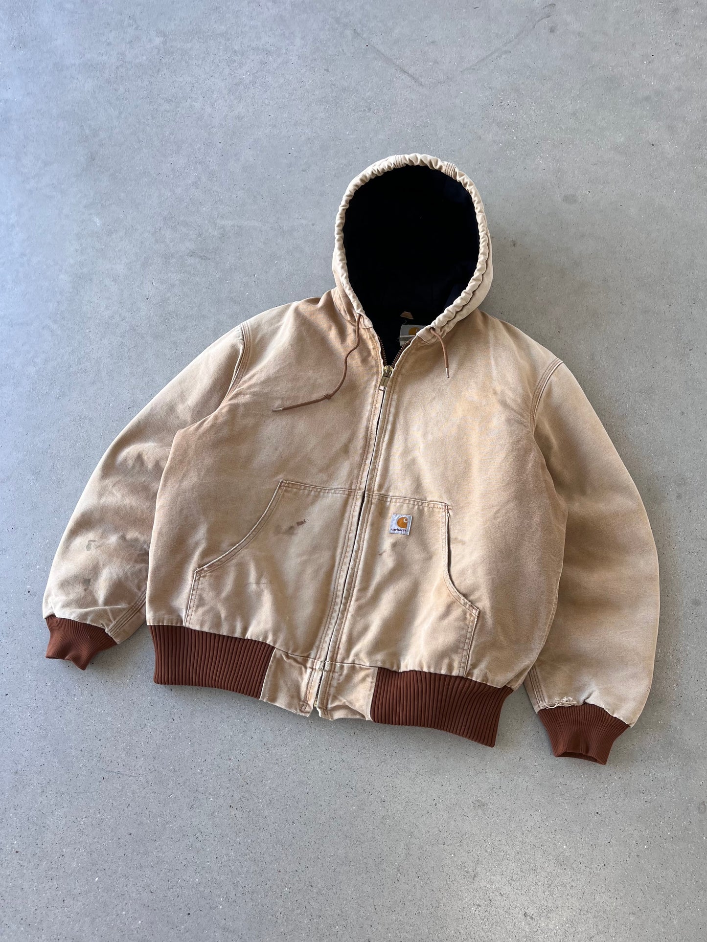 Vintage Carhartt Tan Active Jacket - L