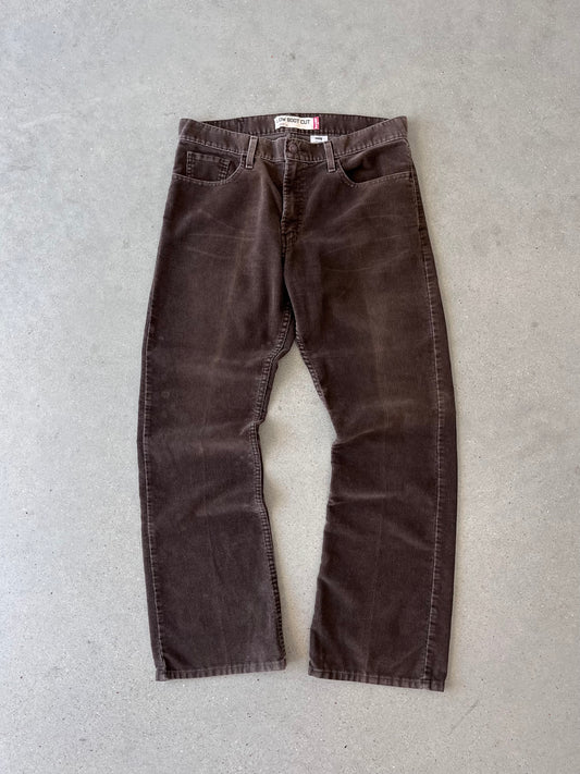 Vintage Levi's 527 Low Boot Cut Corduroy Pants - 34x32