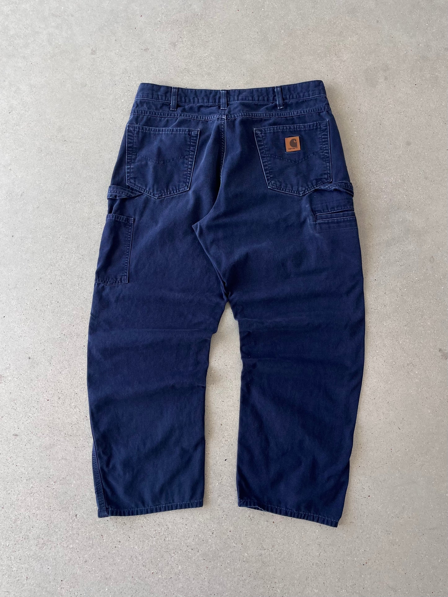 Vintage Carhartt Navy Carpenter Pants - 36x30