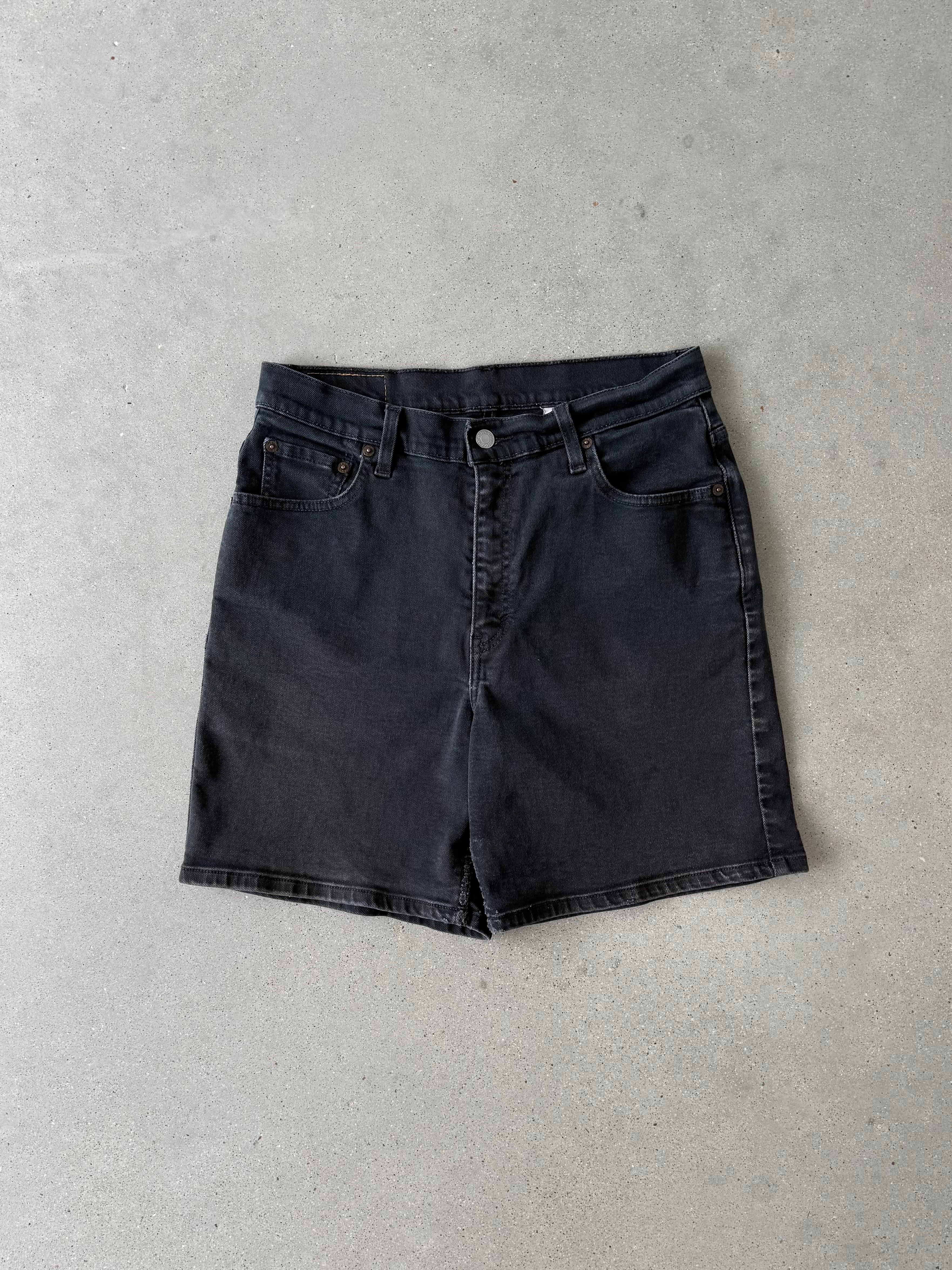 Vintage Women's Levi's 550 Black Jorts - 10