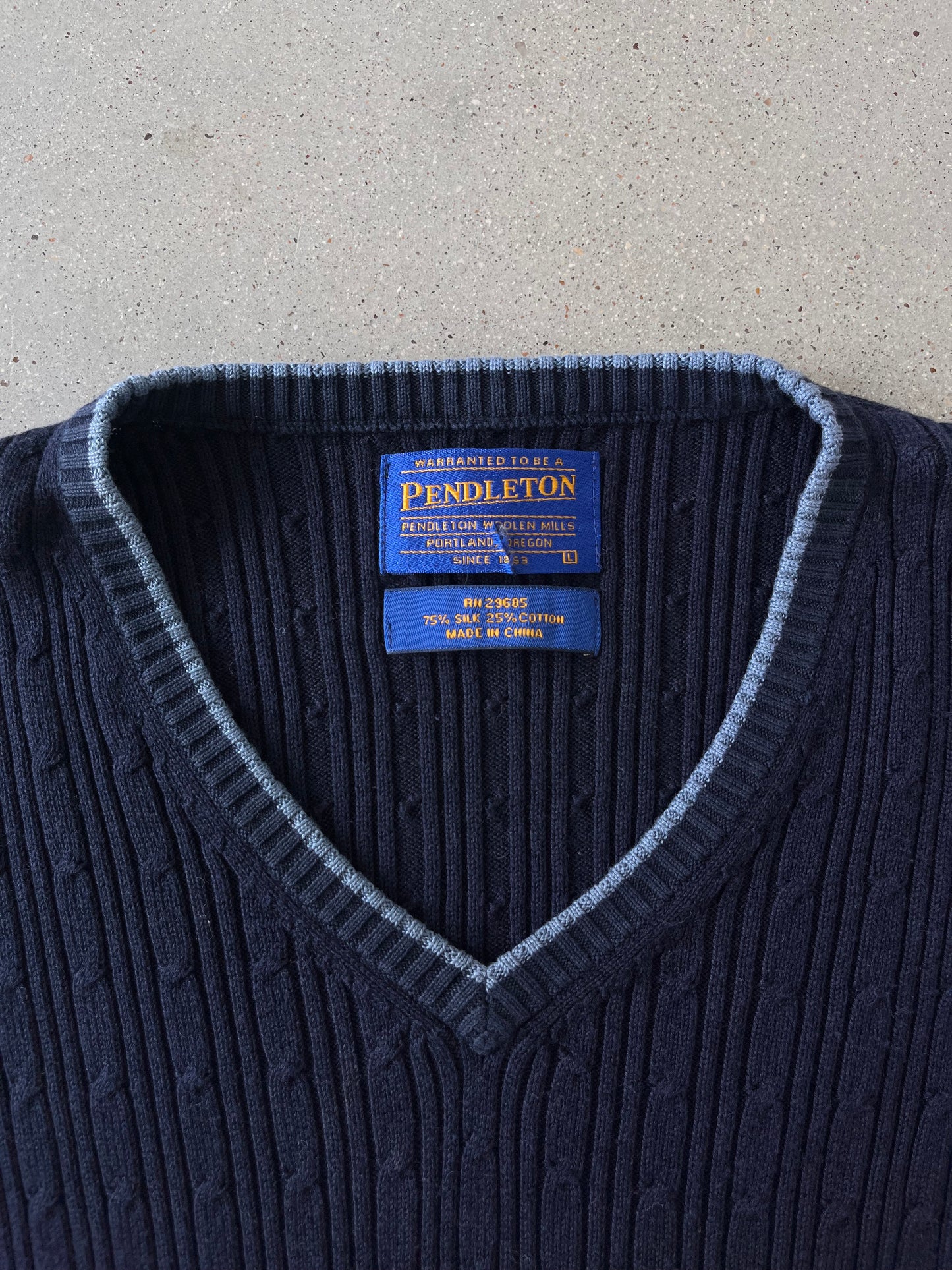 Vintage Pendleton Golf Sweater Vest - L