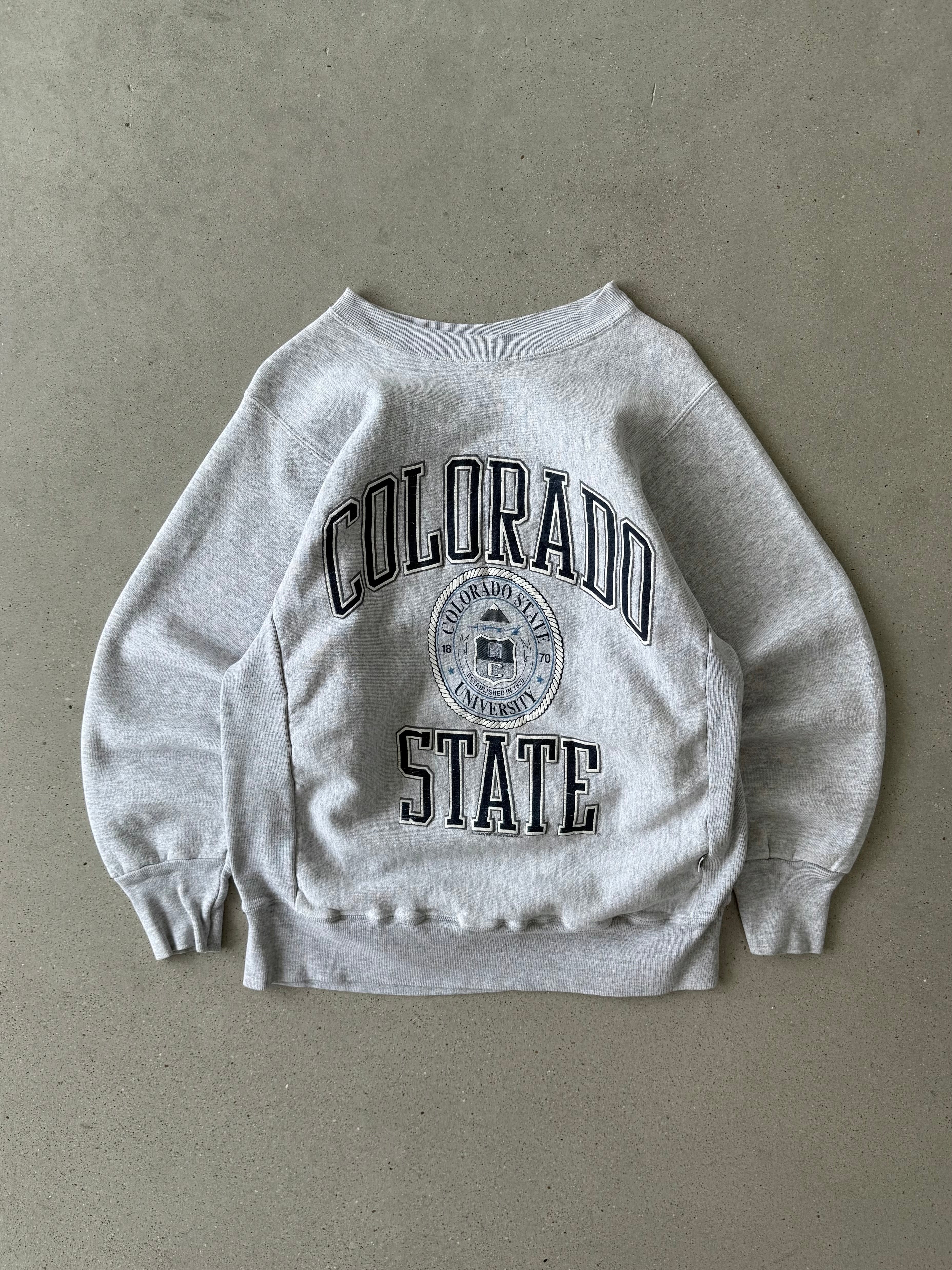 Vintage Colorado State University Crewneck - L