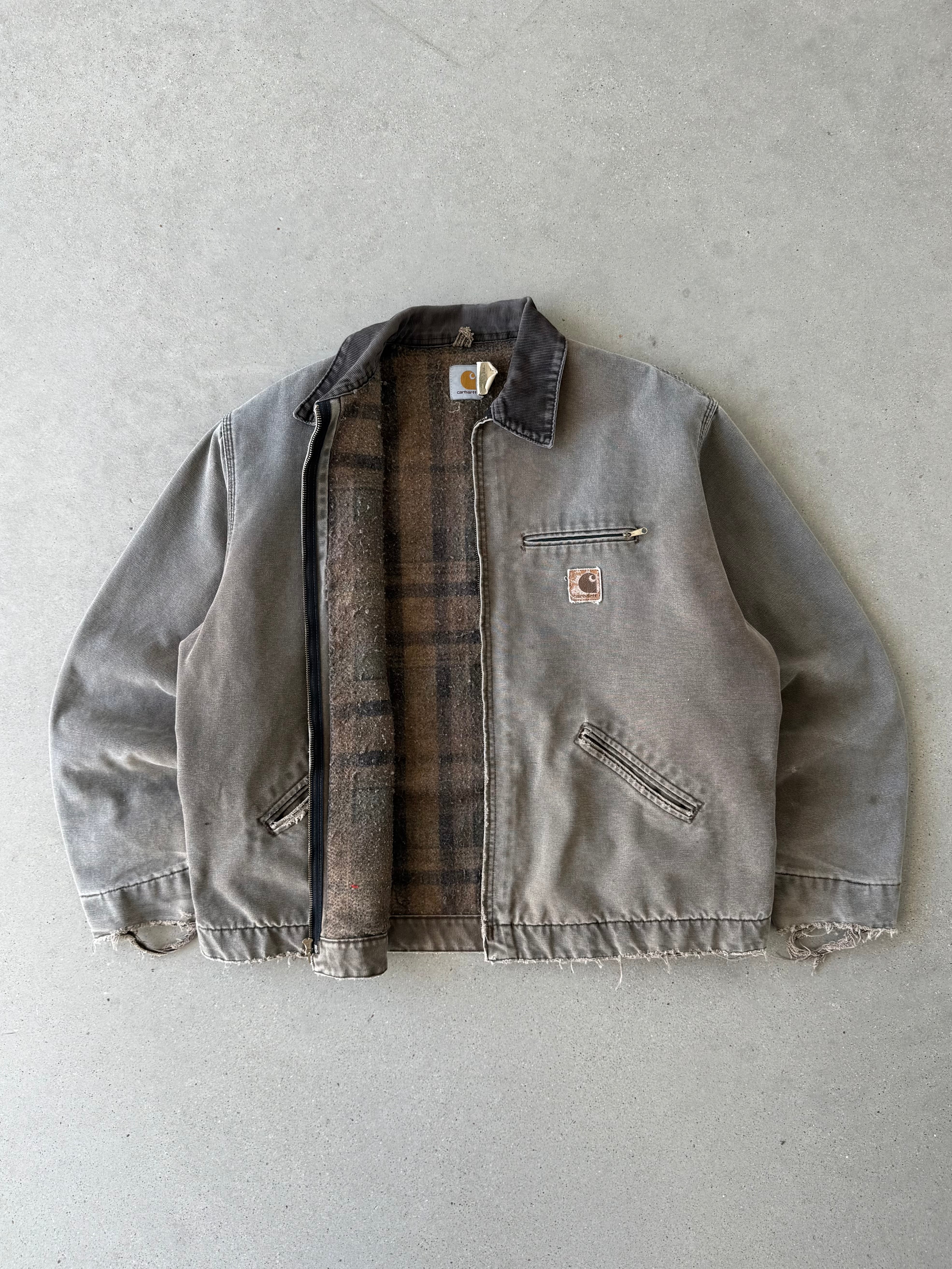 Vintage Carhartt Chestnut Brown J43 CHT Detroit Jacket - XXL
