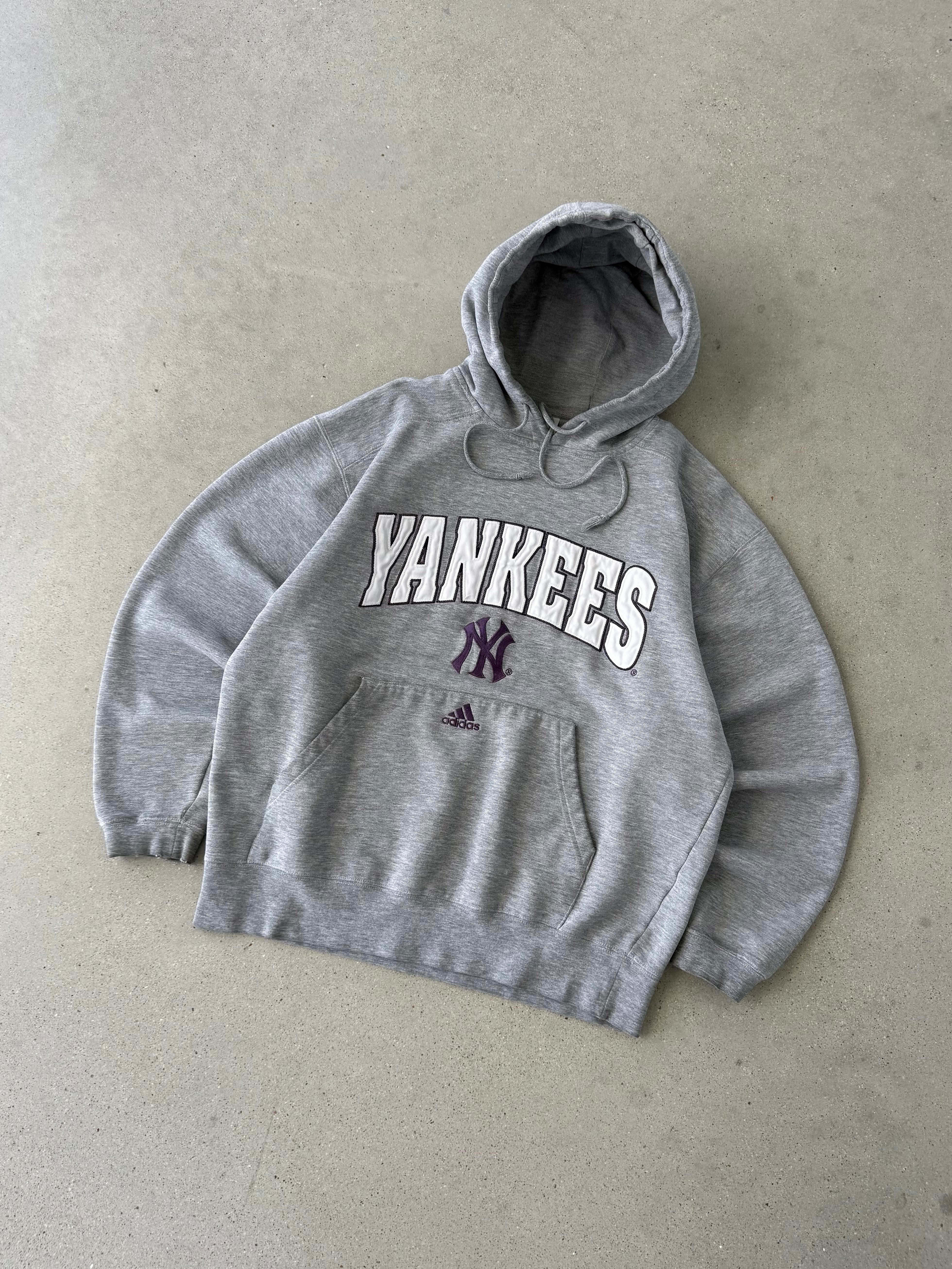 Vintage 2000s NY Yankees Adidas Hoodie - M