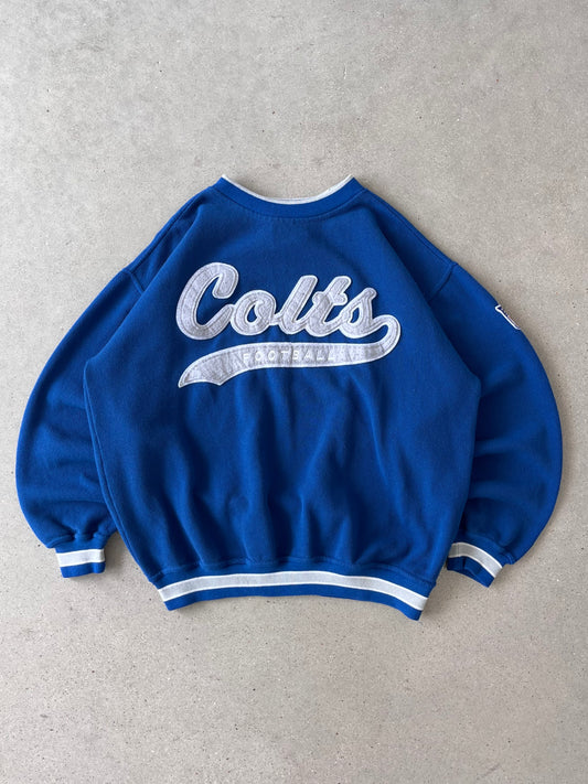 Vintage Colts Football NFL STARTER Crewneck - L