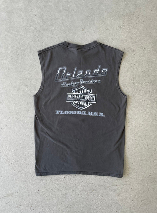 Vintage Harley Davidson Orlando Florida Tank Top - L