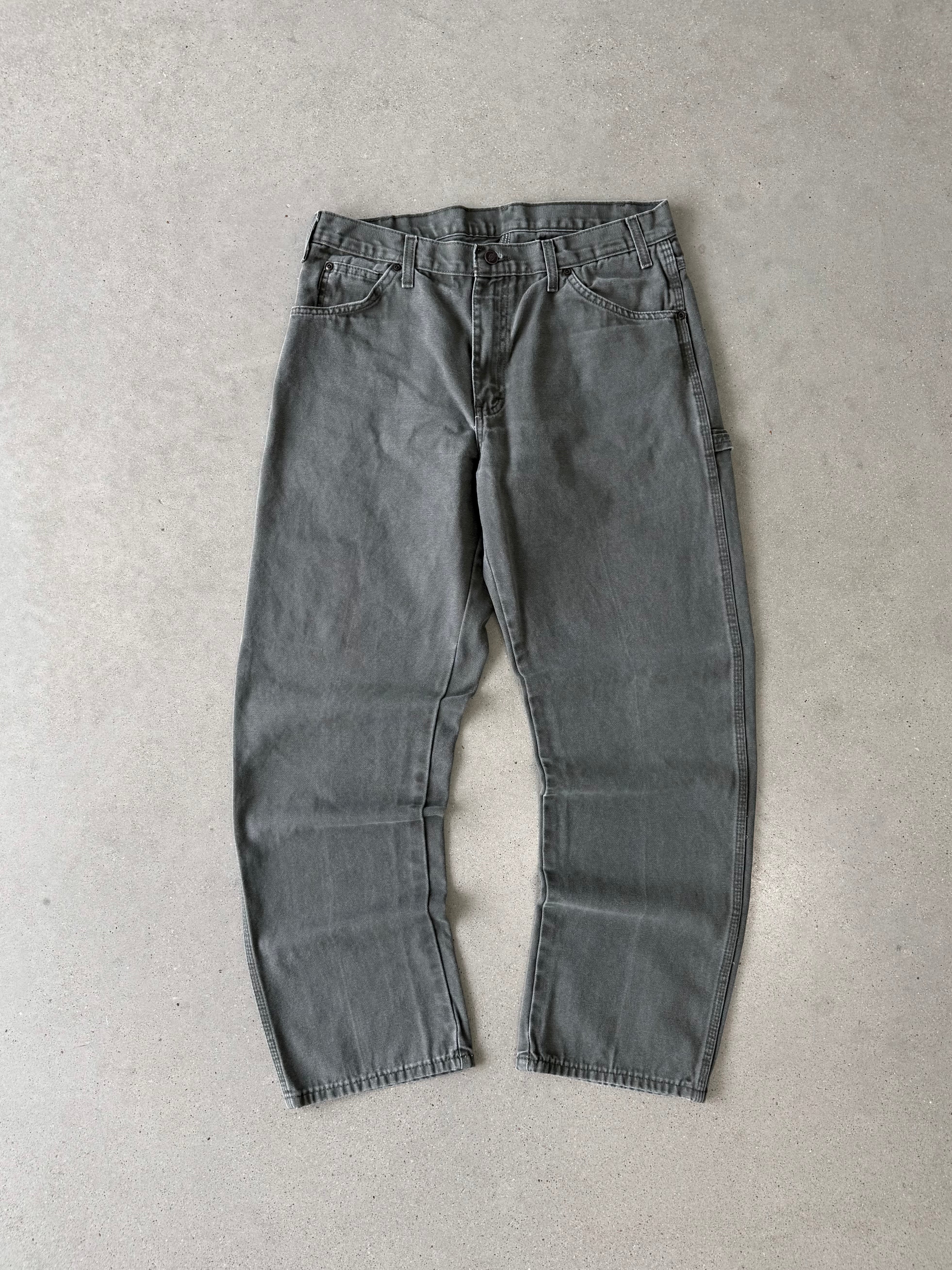 Vintage Dickies Olive Carpenter Pants - 34x32
