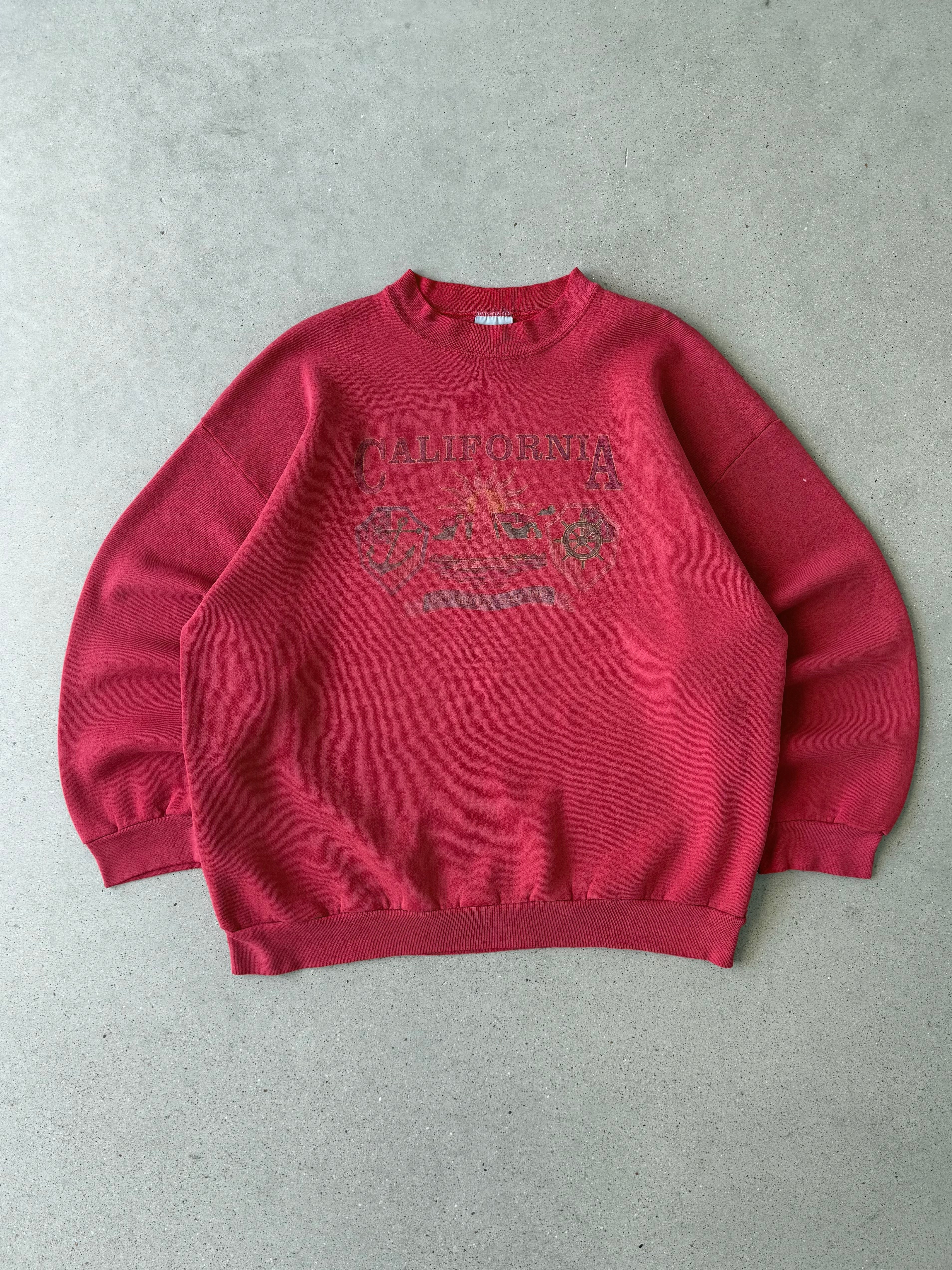 Vintage California Faded Crewneck - XXL