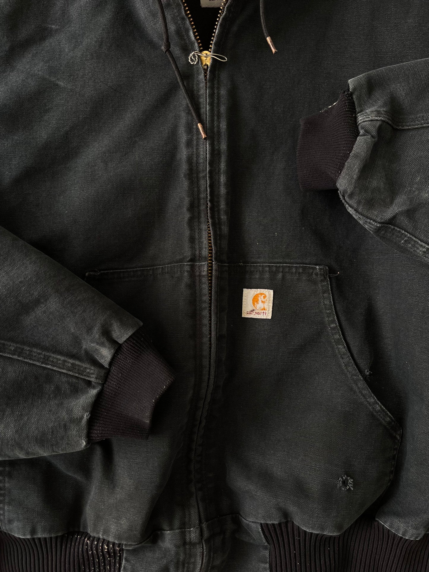 Vintage Carhartt Black Active Jacket - XXL