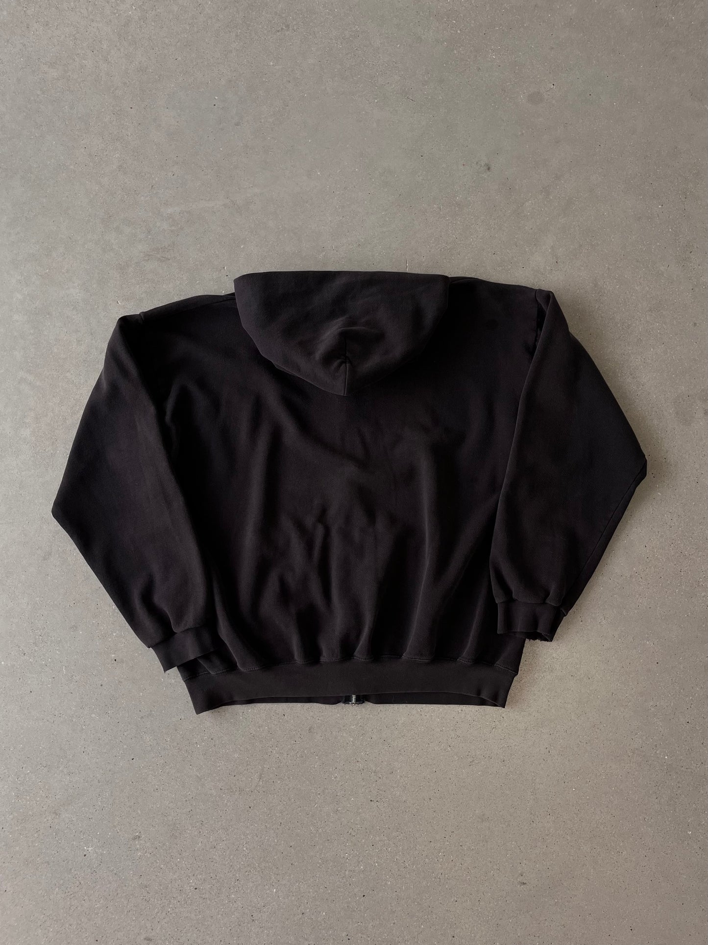 Vintage Blank ZipUp Hoodie - XL